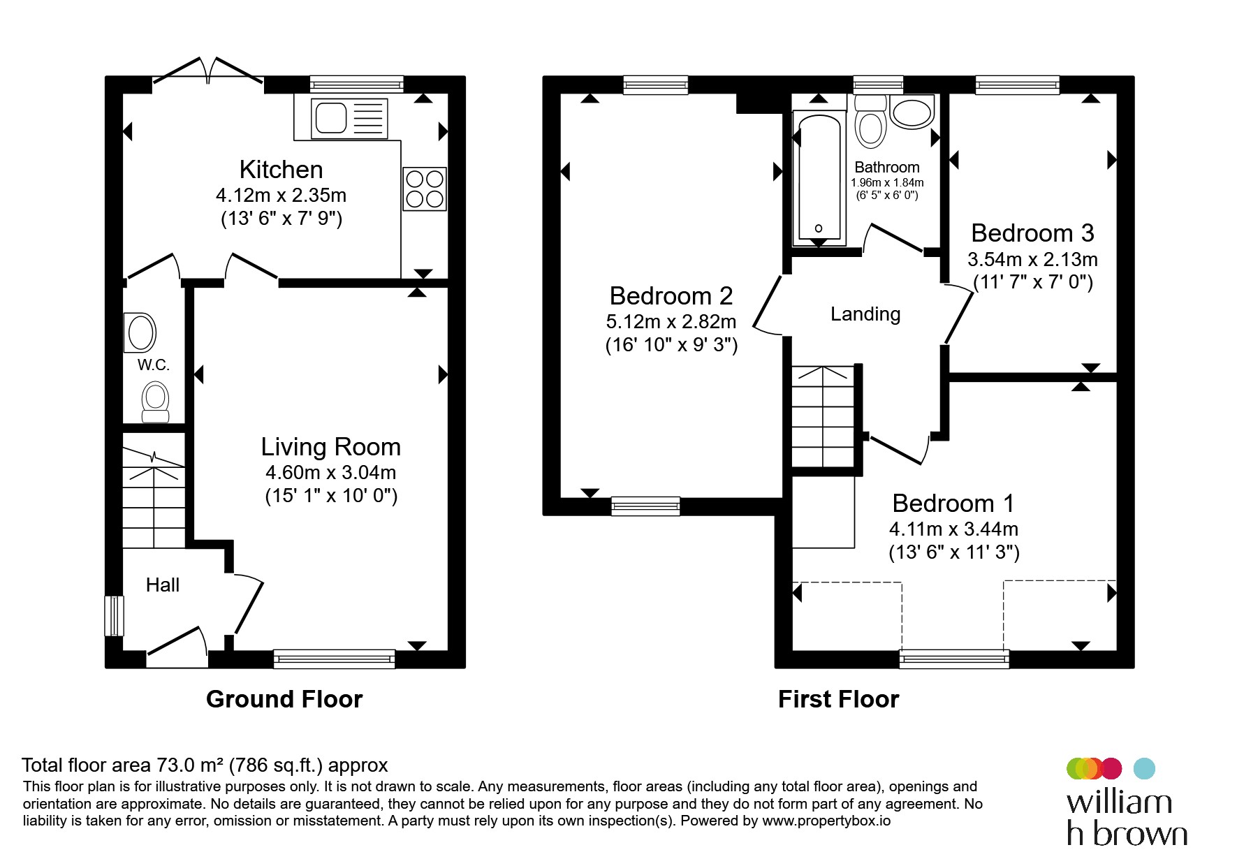 14, Hobson Way, Rotherham floorplan