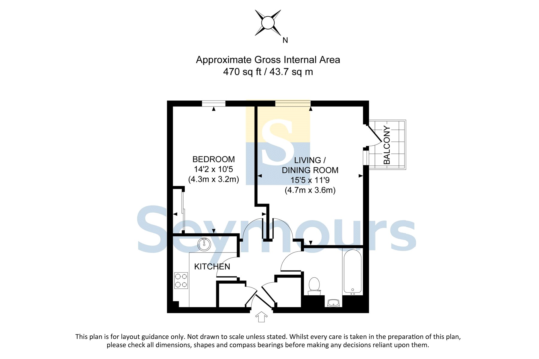 Flat 28, Ashton Court,, Victoria Way, Surrey floorplan