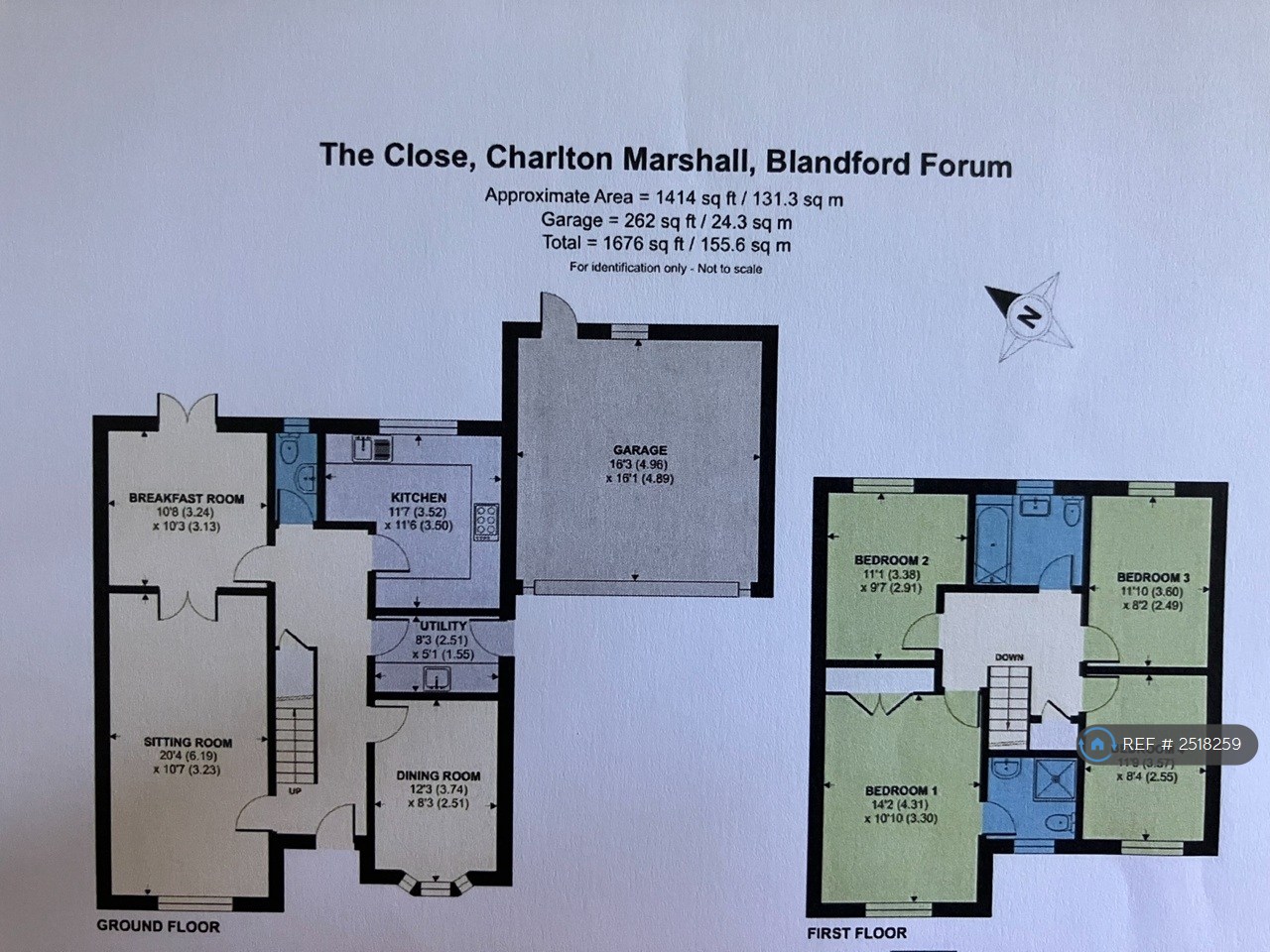Charlton Marshall, Blandford Forum floorplan