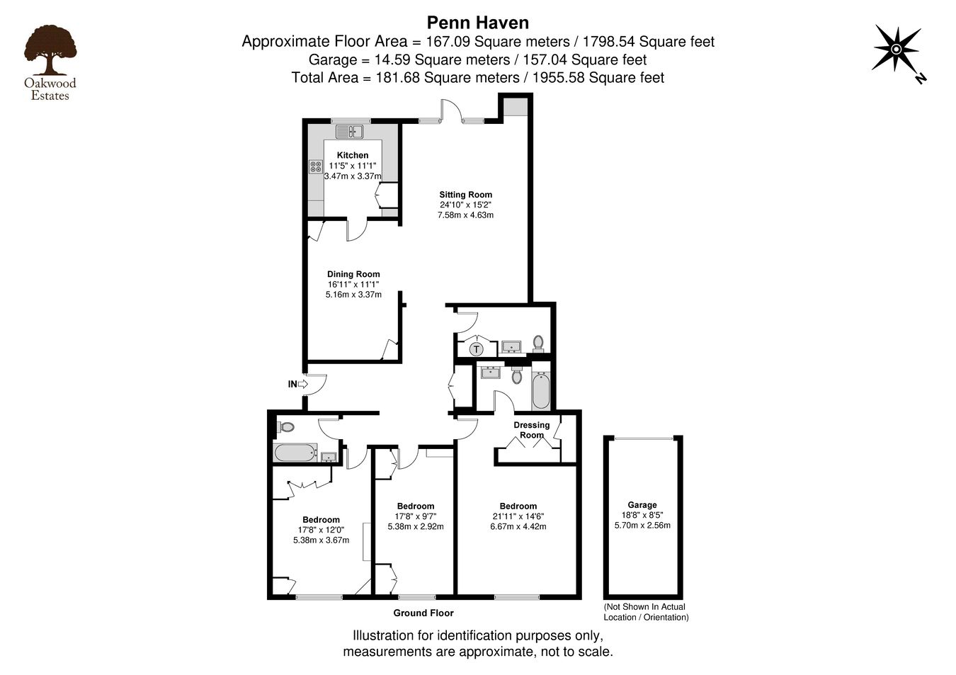 Penn Haven, Oak End Way, Gerrards Cross floorplan