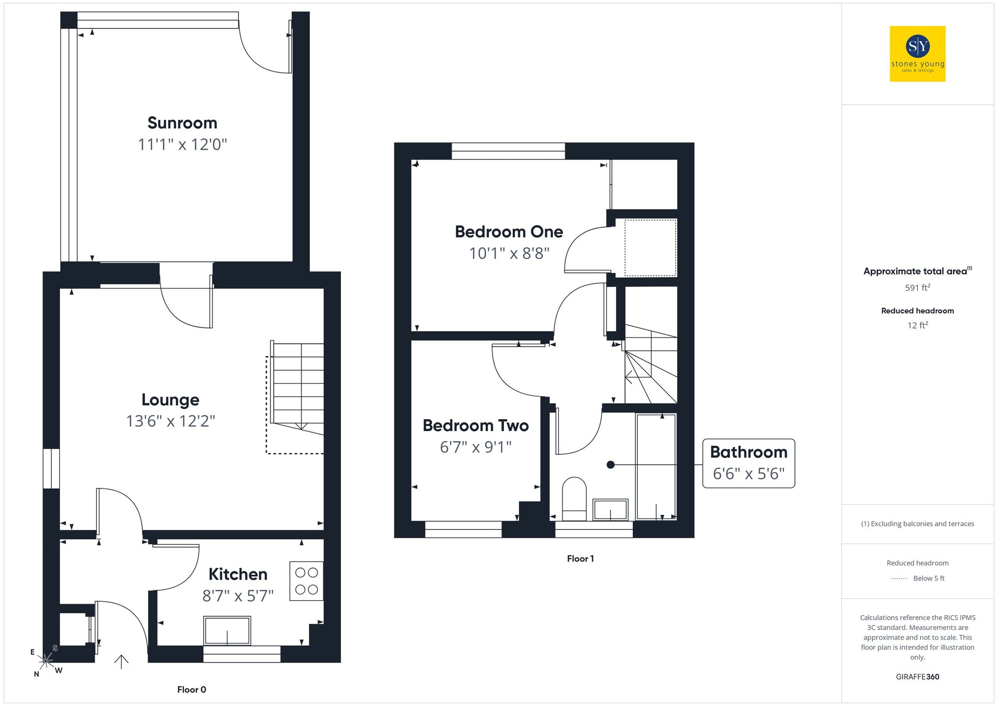 14 Laneshaw Close, Darwen floorplan
