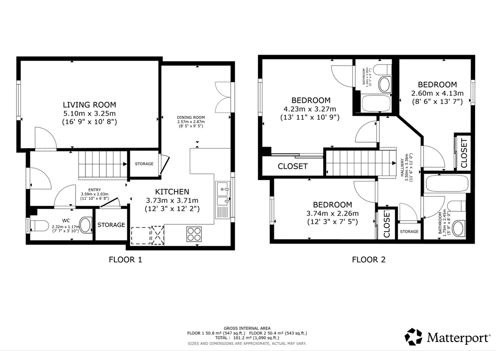 3, Rosemont Place, Glasgow floorplan