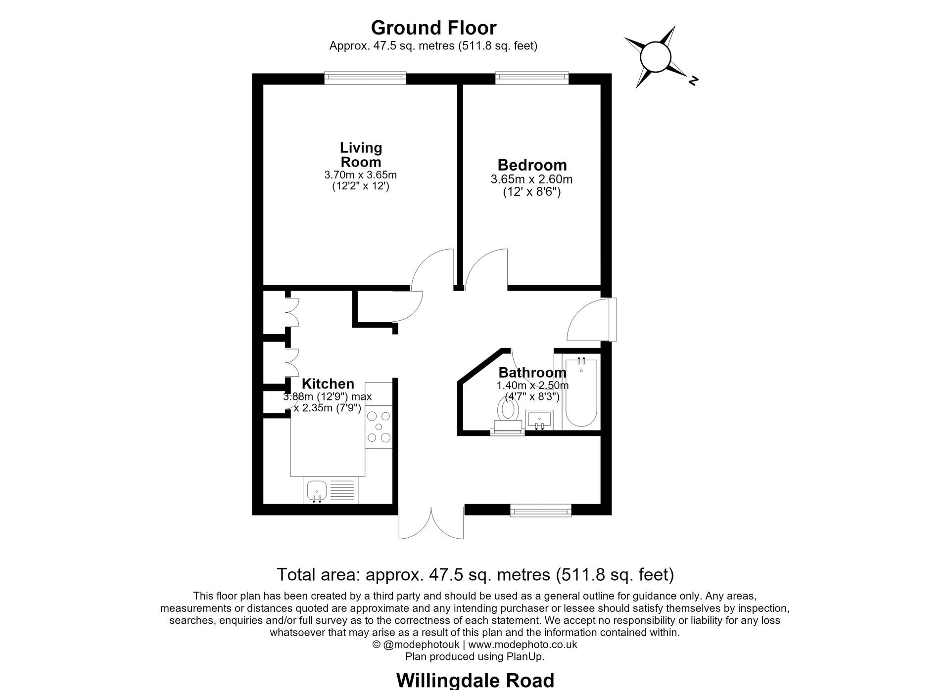 59, Willingale Road, Loughton floorplan