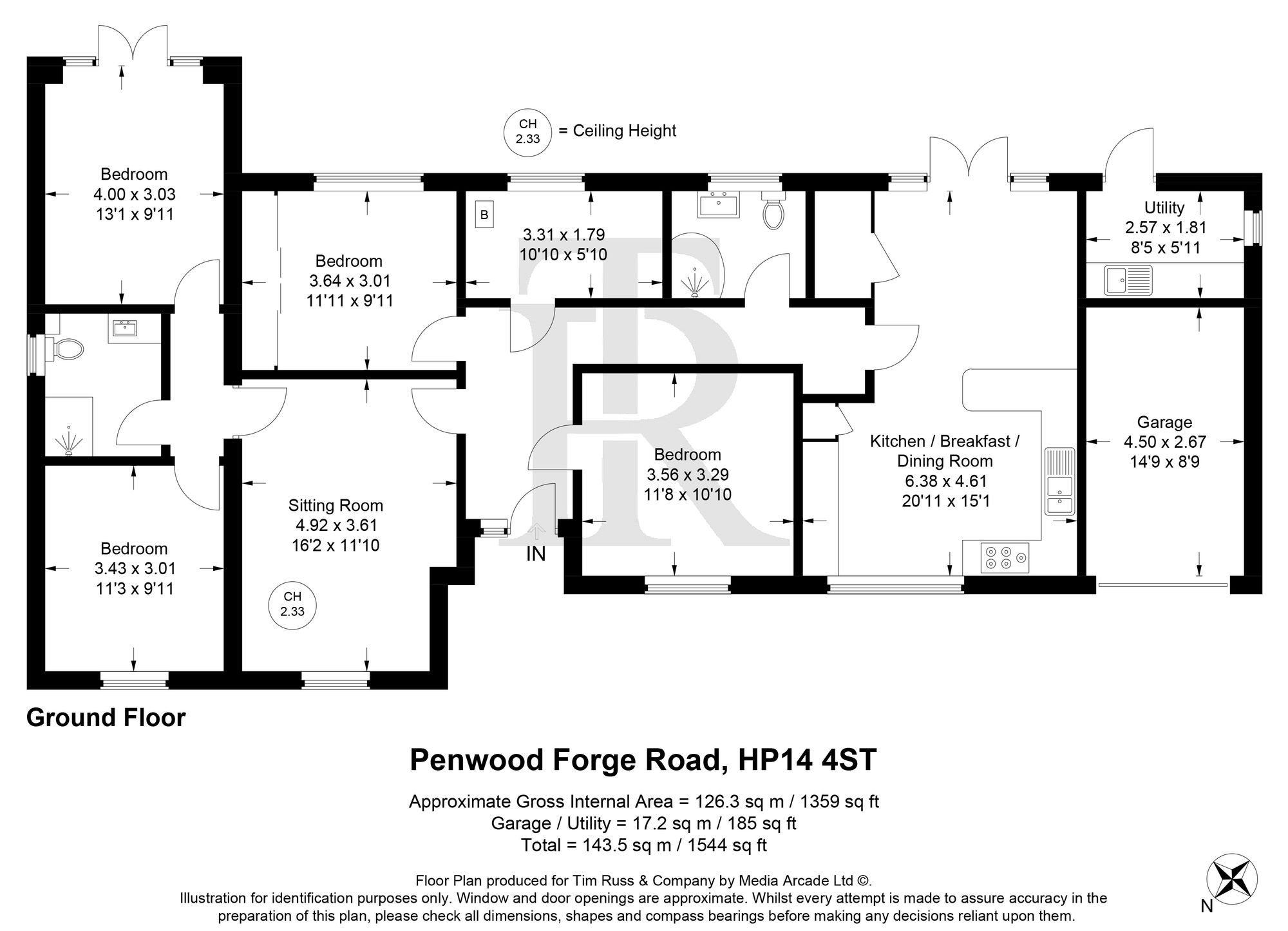 Penwood Forge Road, High Wycombe floorplan