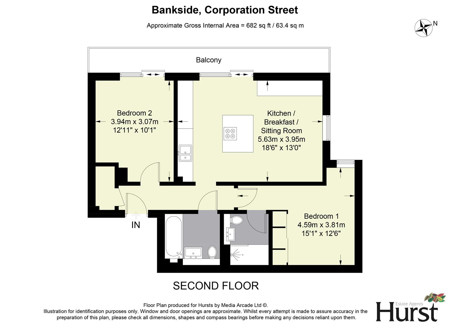 Corporation Street, High Wycombe floorplan