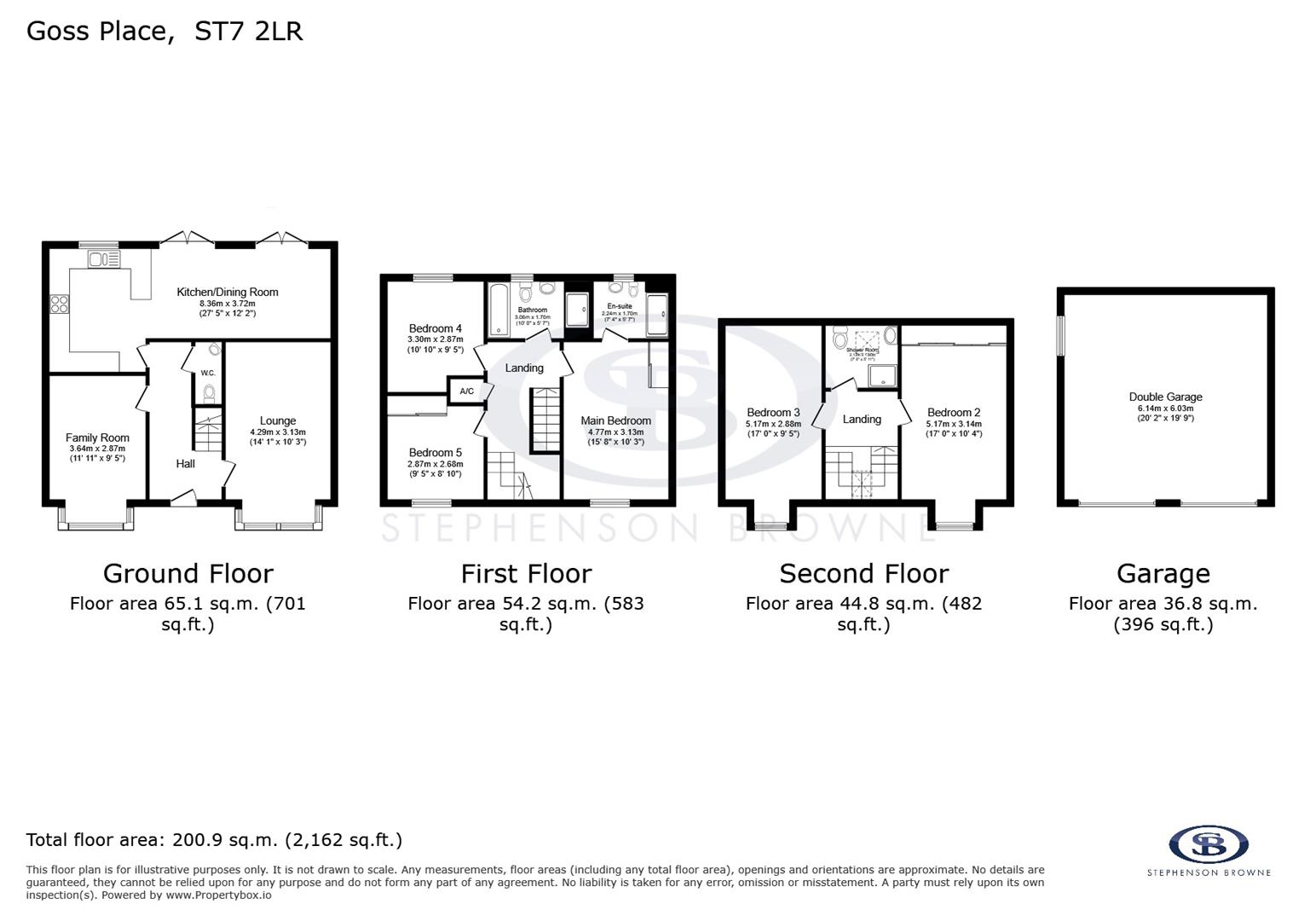 30, Goss Place, Alsager floorplan