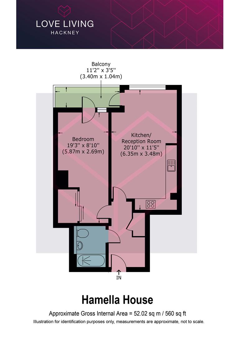 Sadler Place, London floorplan