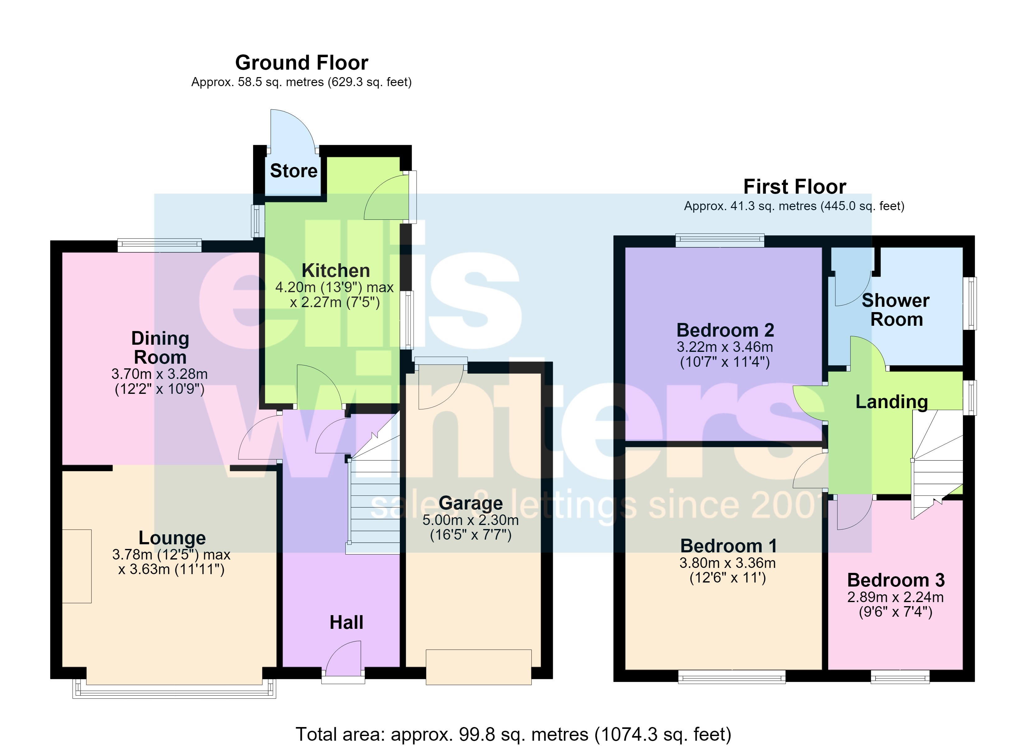 83, Green Street, March floorplan