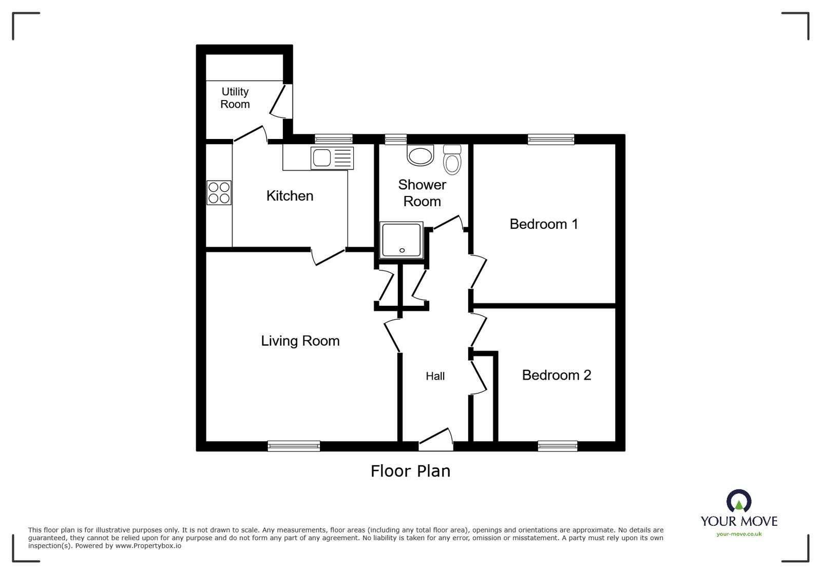 5, Inglewood, Wigton floorplan