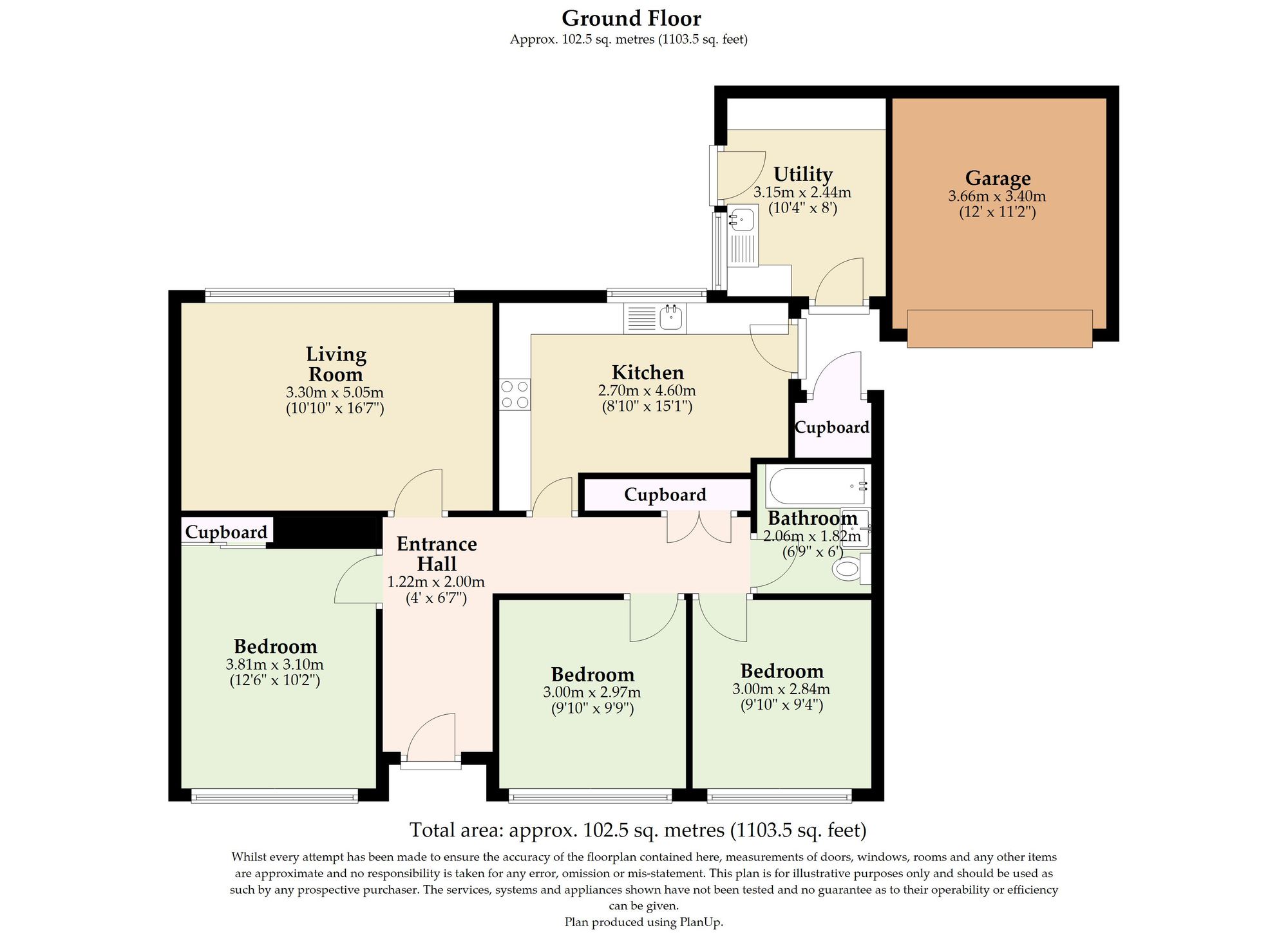 Holme Moss, Norwich floorplan