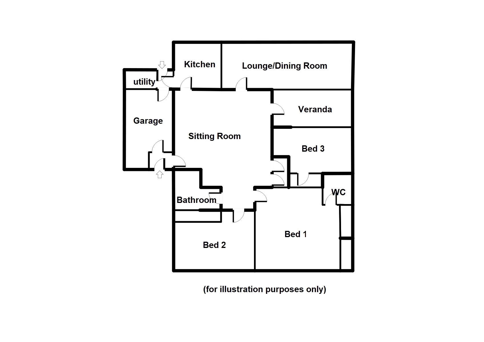 1, Morton Place, Dumfries floorplan