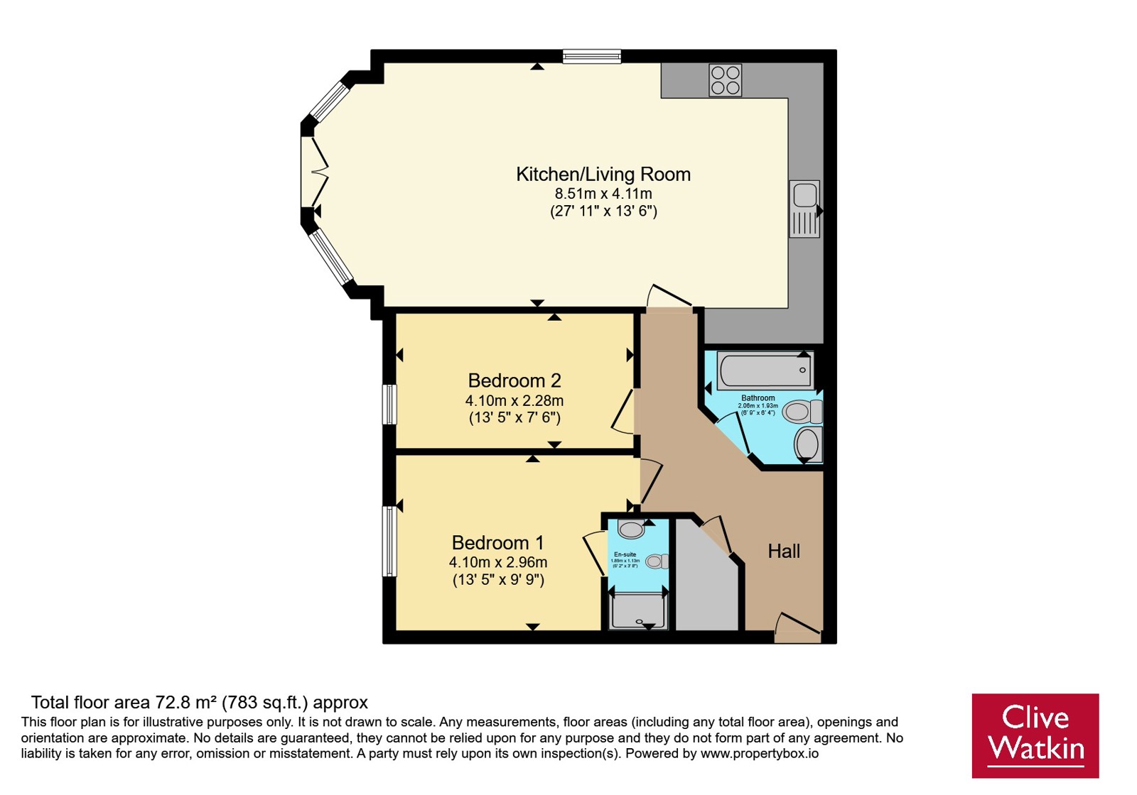 Flat 9, Plymyard Court, 4, Plymyard Avenue, Wirral floorplan