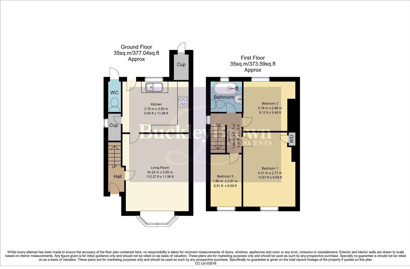 23, Somersall Street, Mansfield floorplan