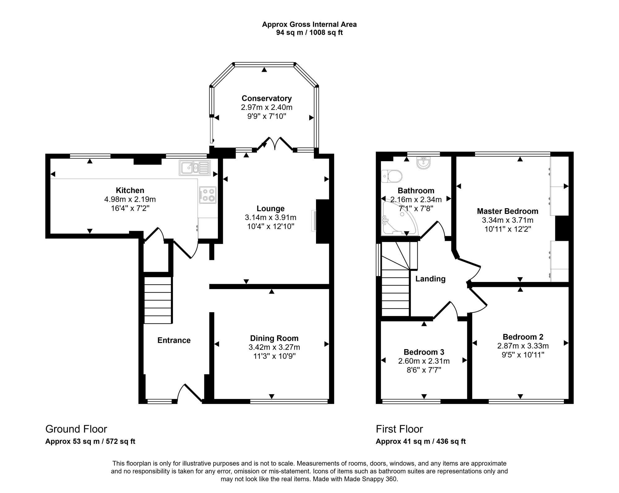112, Station Road, Sittingbourne floorplan