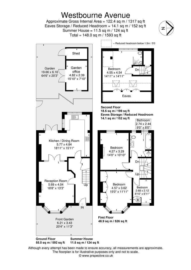 13, Westbourne Avenue, London floorplan