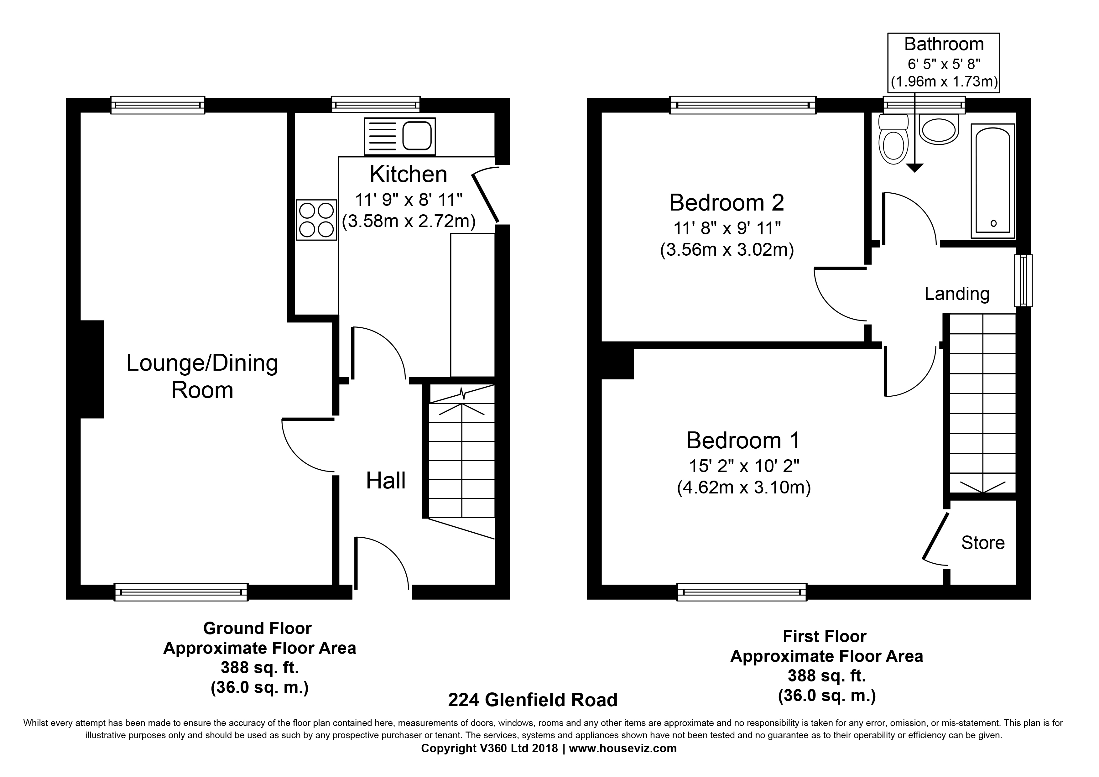 2 Bedrooms Semi-detached house for sale in Glenfield Road, Paisley PA2