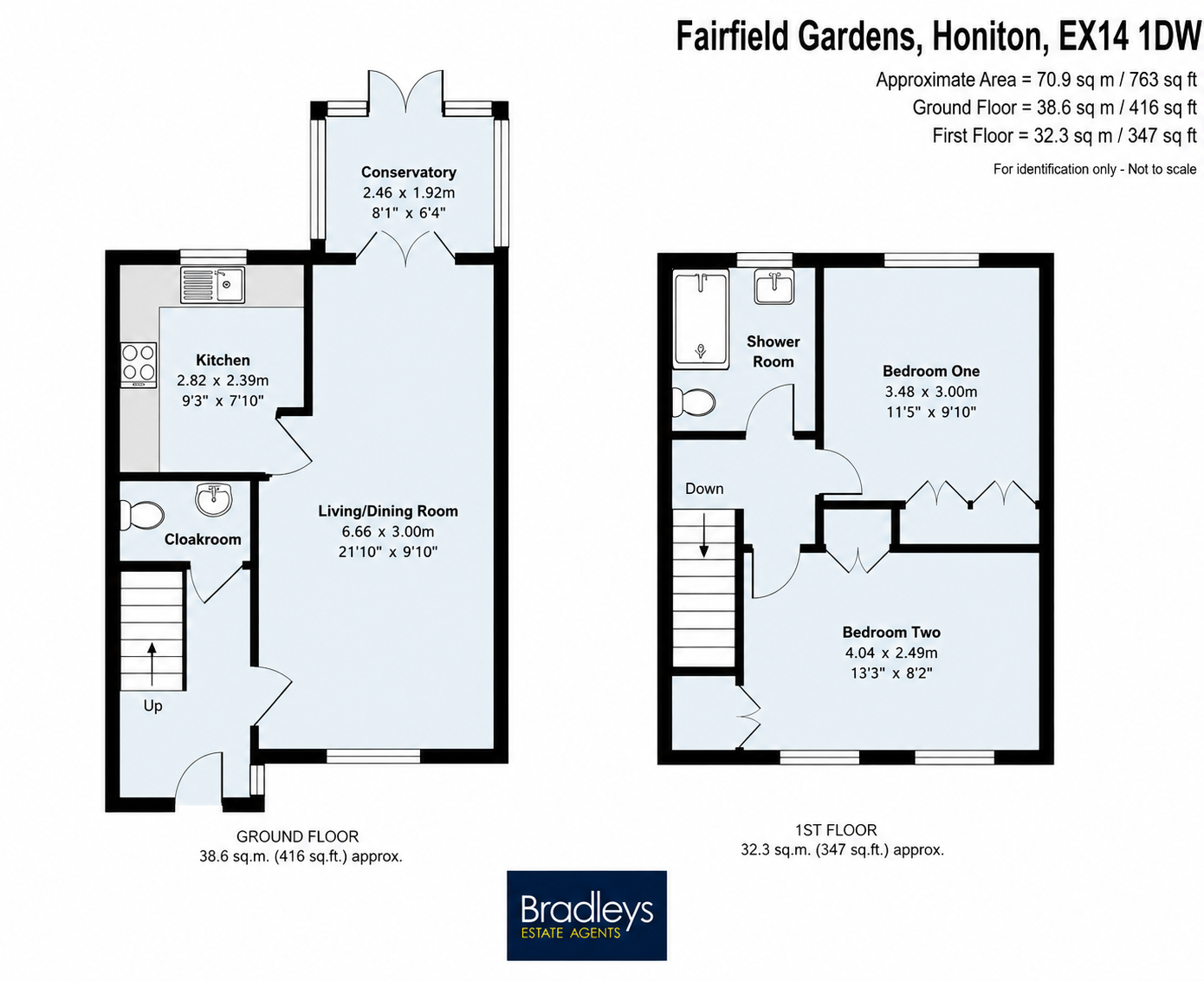 3, Fairfield Gardens, Devon floorplan