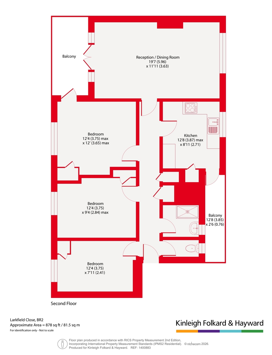 29, Larkfield Close, Hayes floorplan