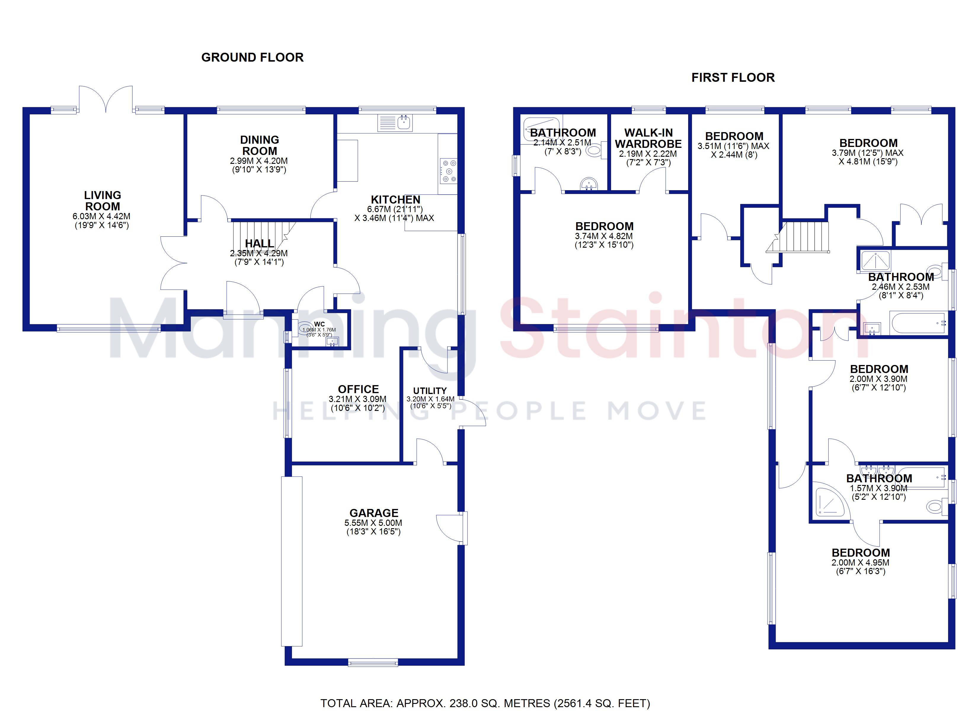 31, Cricketers View, Leeds floorplan
