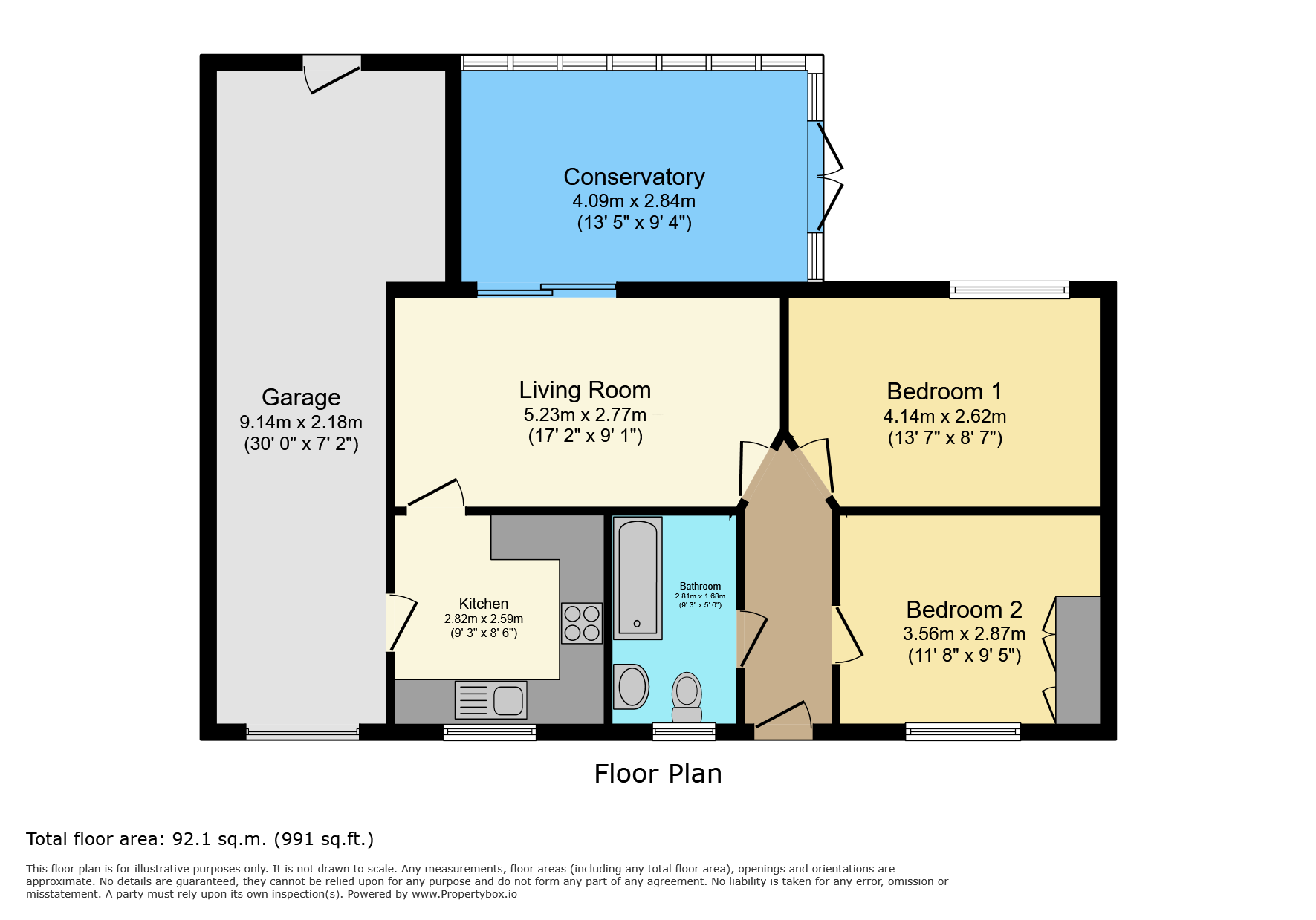 8, Oakland Park South, Barnstaple floorplan