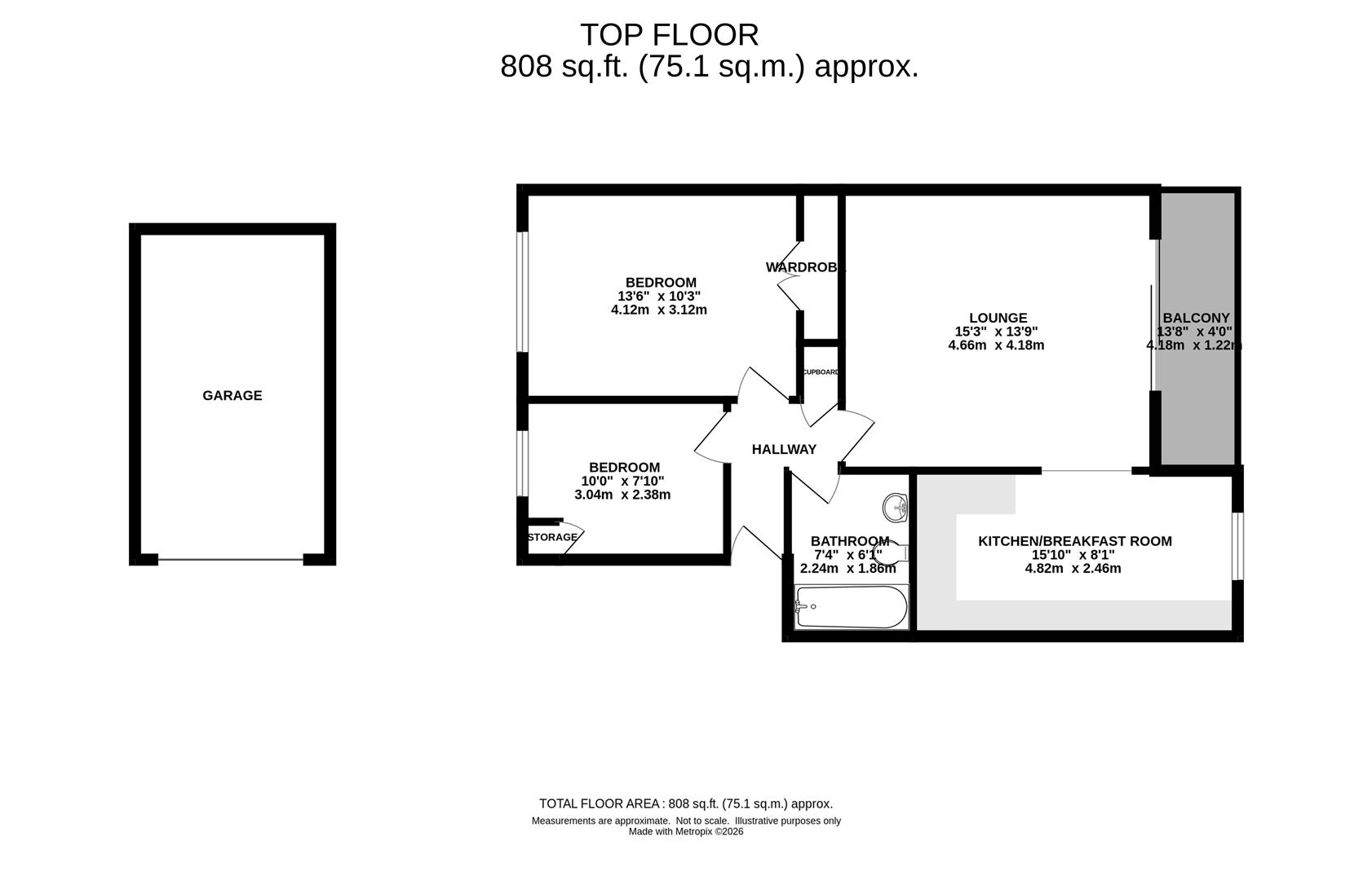 Broomwood Gardens, Brentwood floorplan