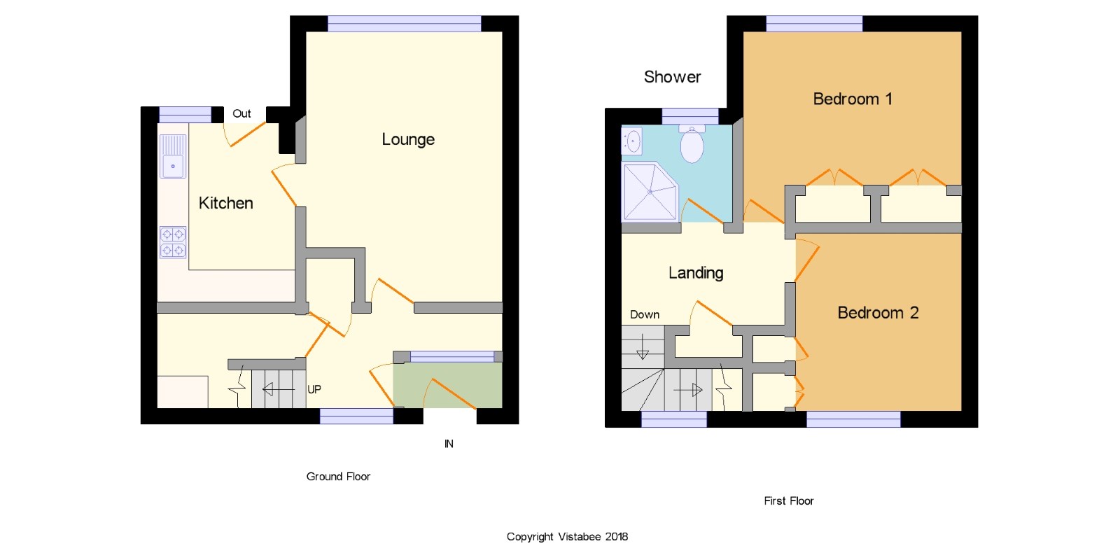 2 Bedrooms Terraced house for sale in St Meddans Street, Troon, South Ayrshire, Scotland KA10