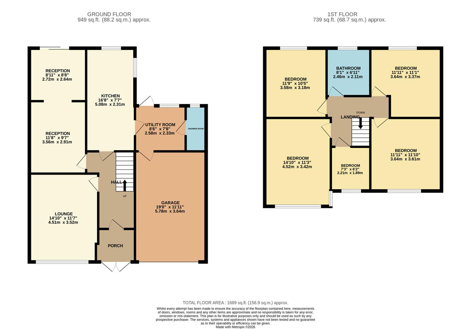 297, Goffs Lane, Waltham Cross floorplan