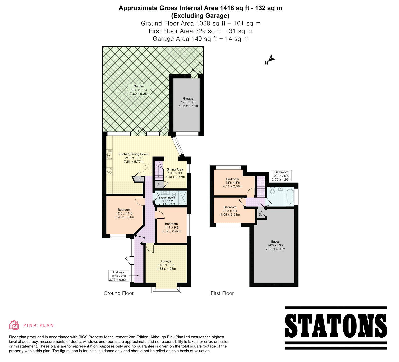 21, Milton Avenue, Barnet floorplan