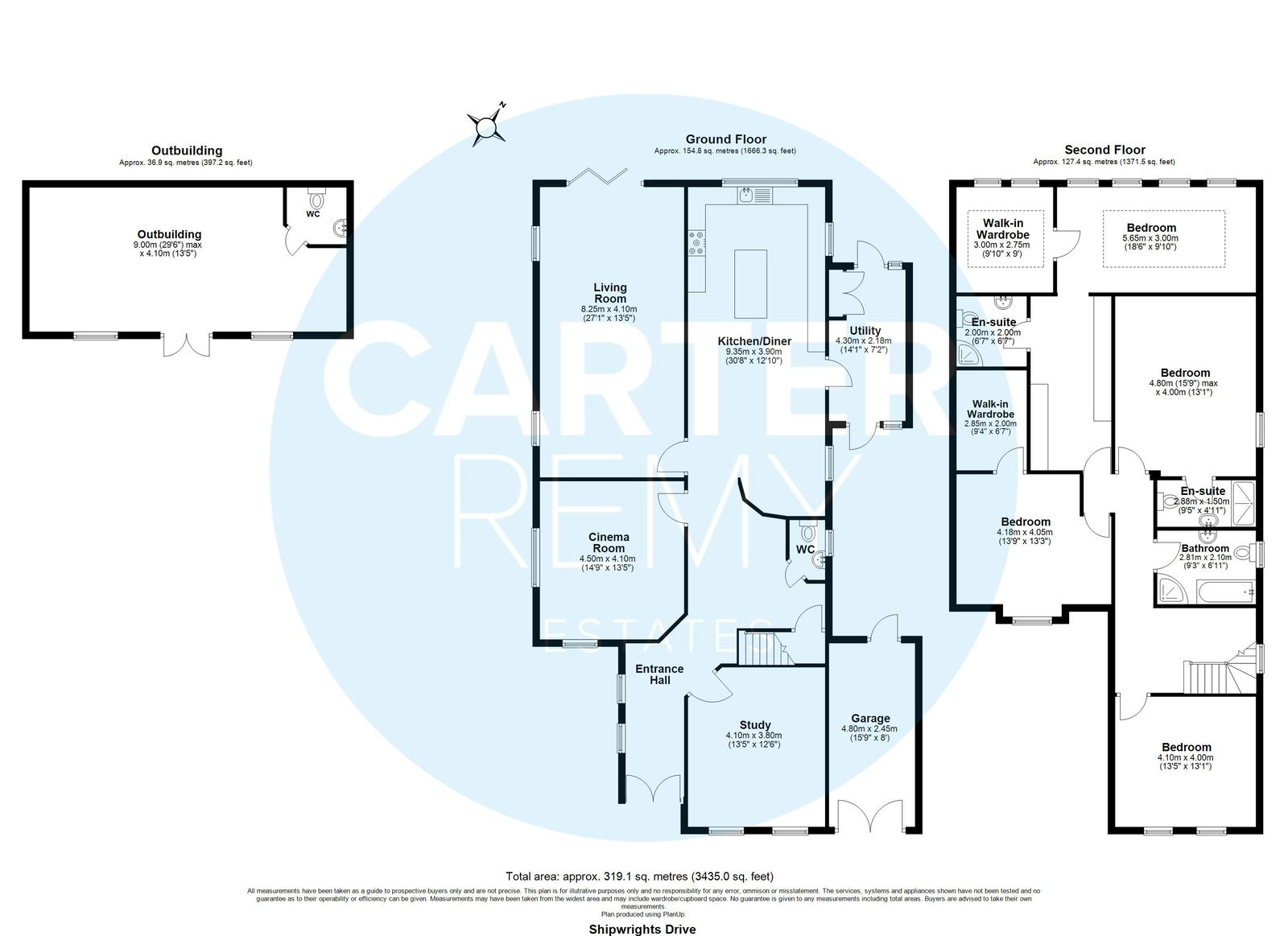 148, Shipwrights Drive, Benfleet floorplan