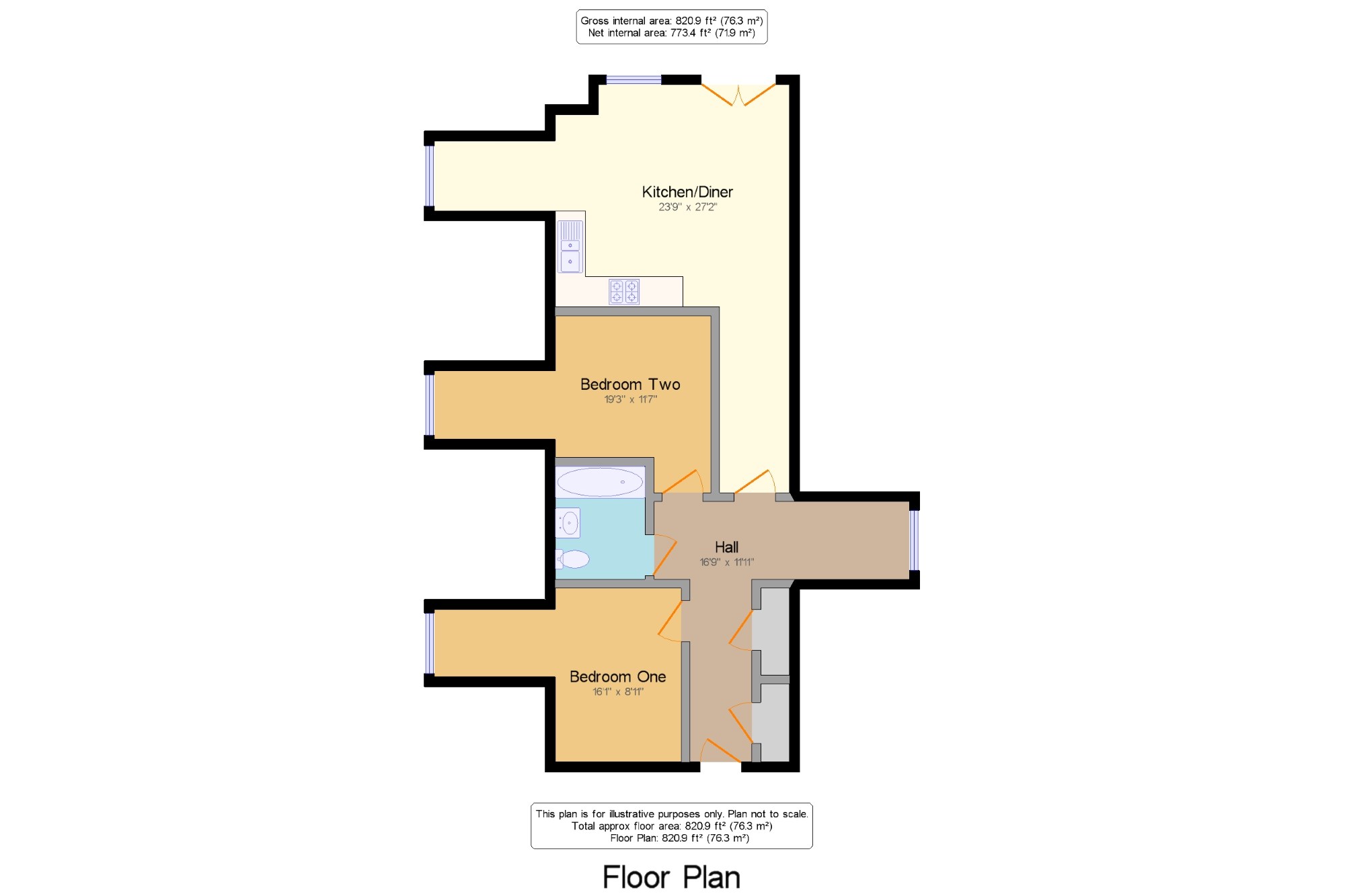 2 Bedrooms Flat to rent in Weatherill Close, Guildford GU1