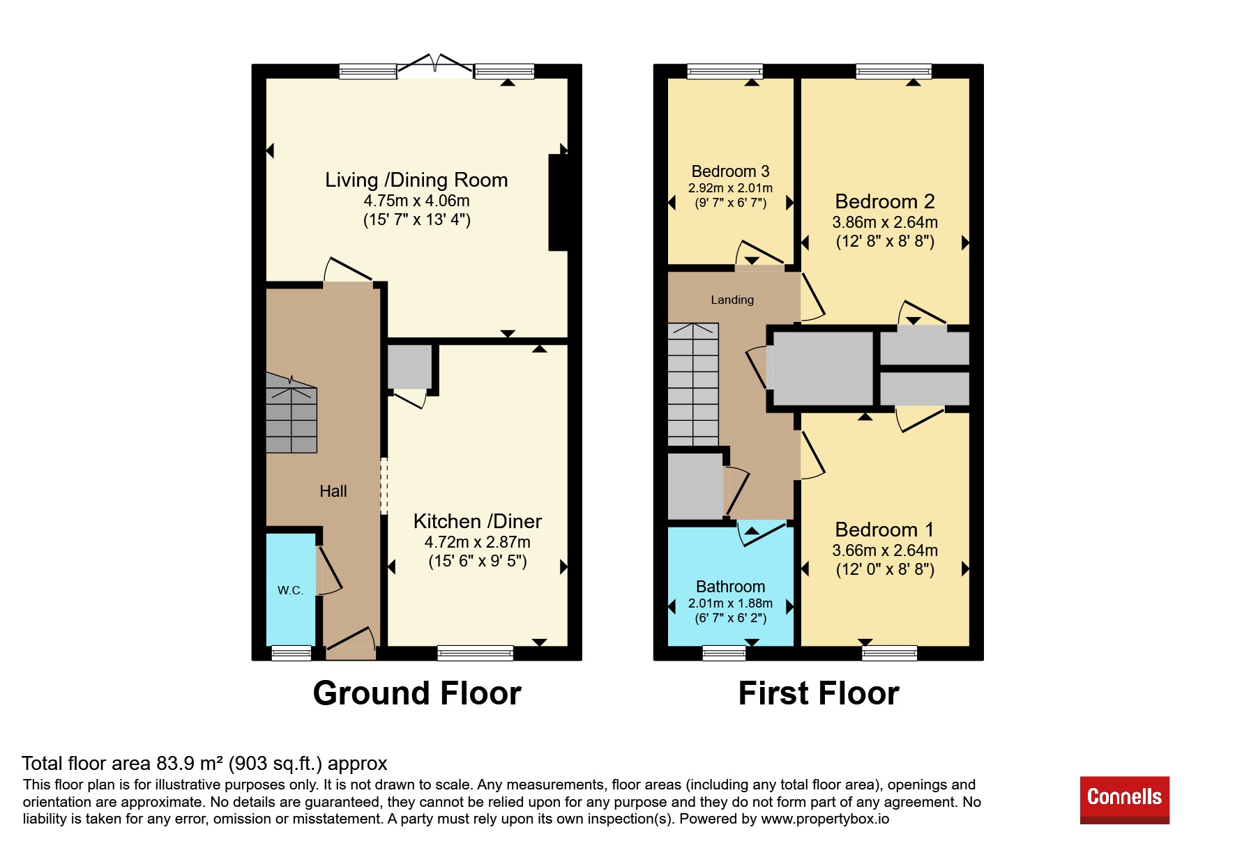 11, Mortimer Court, Exeter floorplan
