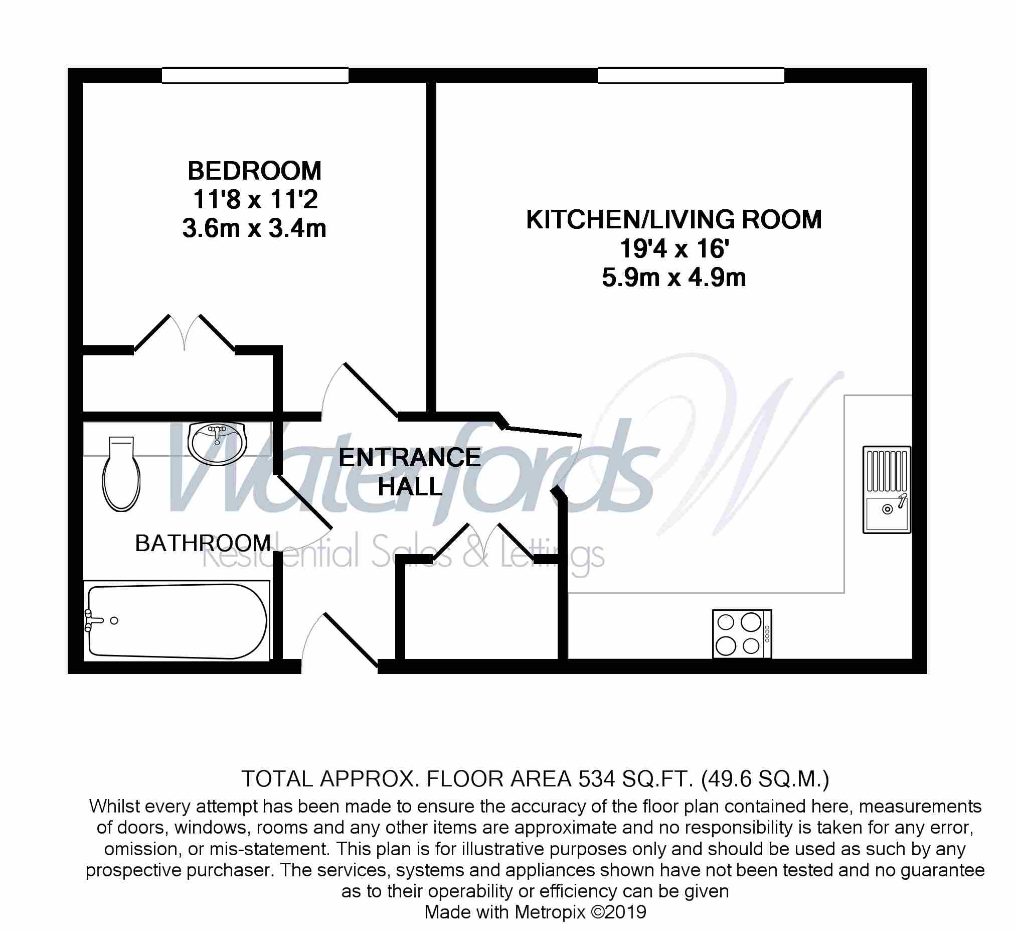 1 Bedrooms Flat for sale in Queens Road, Farnborough, Hampshire GU14