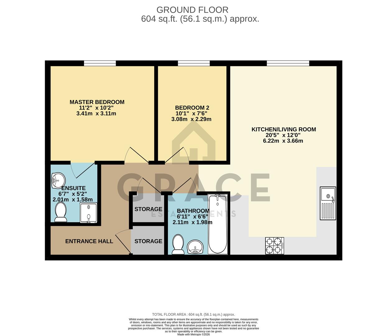 26, Childers Court, Ipswich floorplan