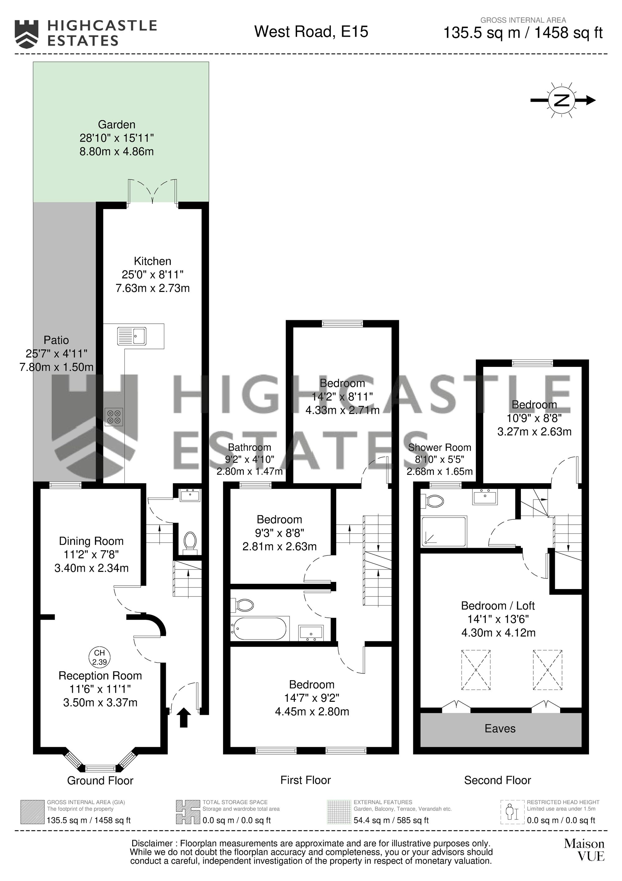 West Road, London, E15 floorplan