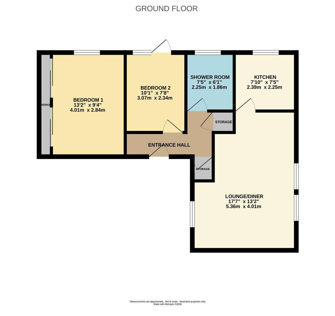 23, Nightingale Close, Wilmslow floorplan