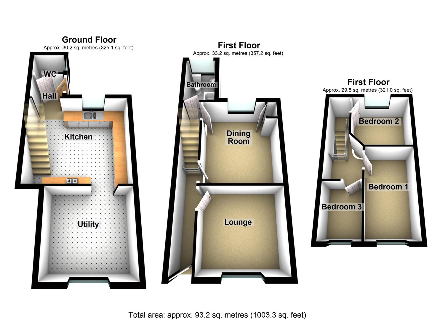 3, Gorphwysfa, Windsor Road, Wrexham floorplan