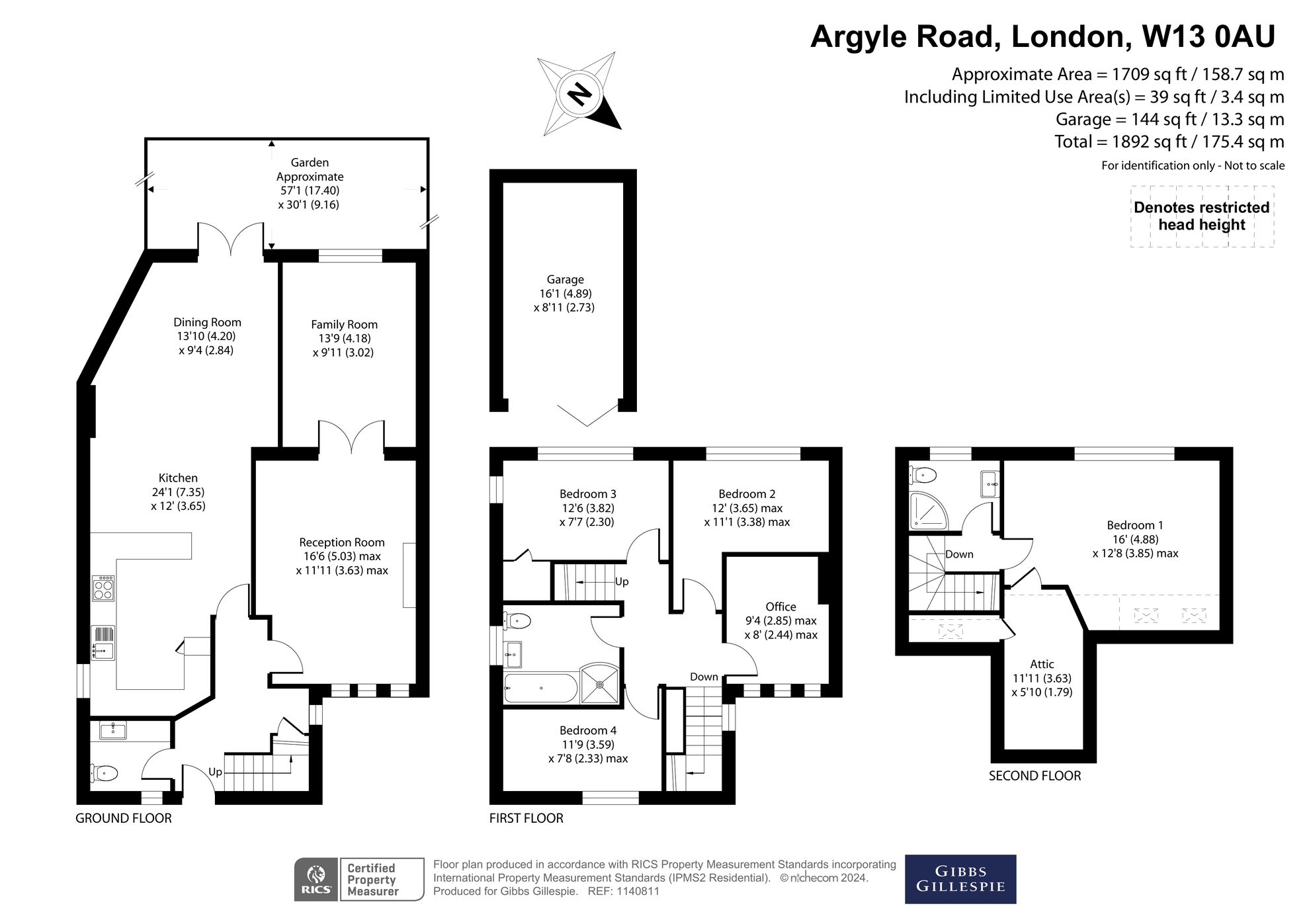Argyle Road, London floorplan