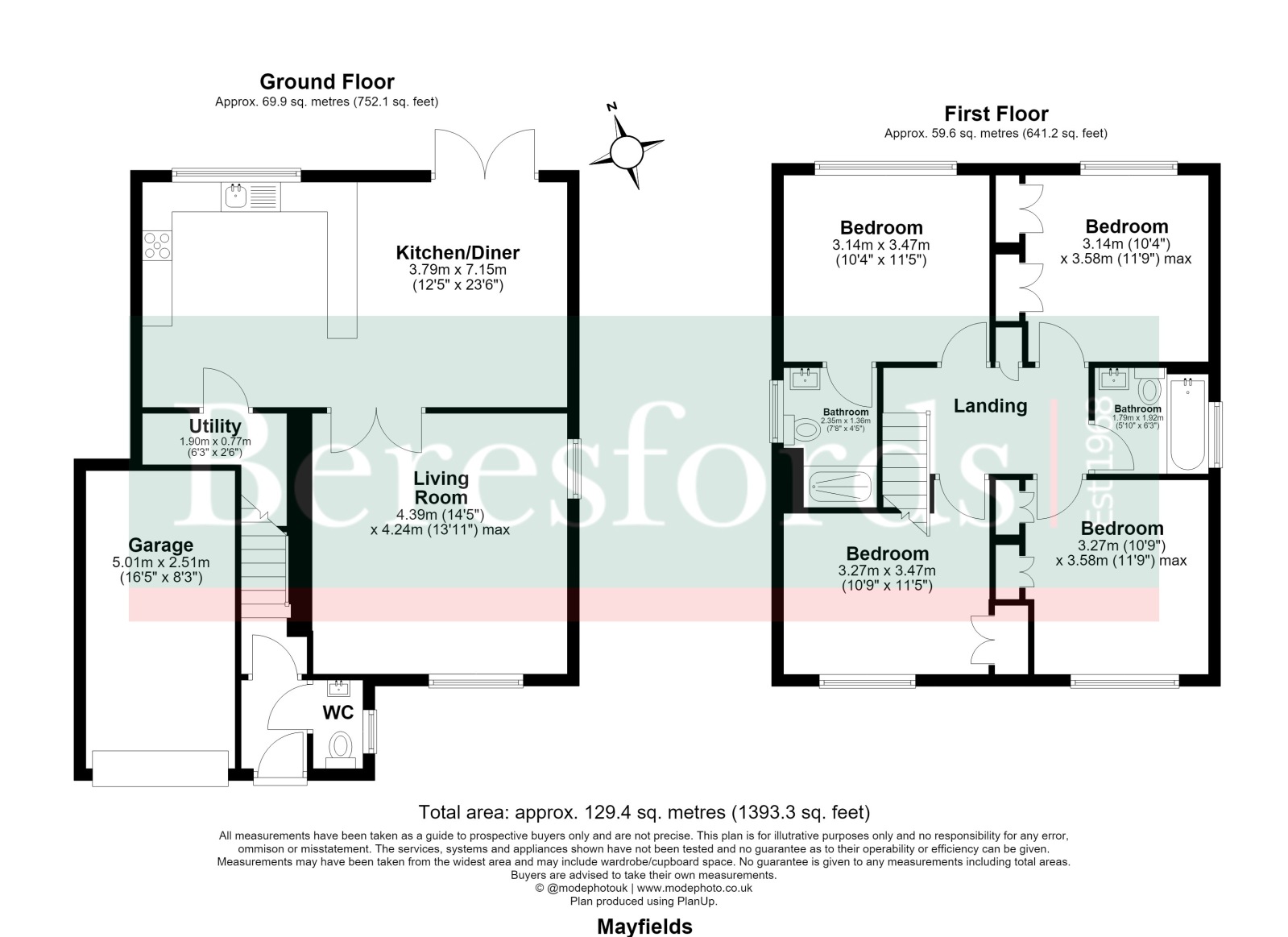 14, Mayfields, Essex floorplan