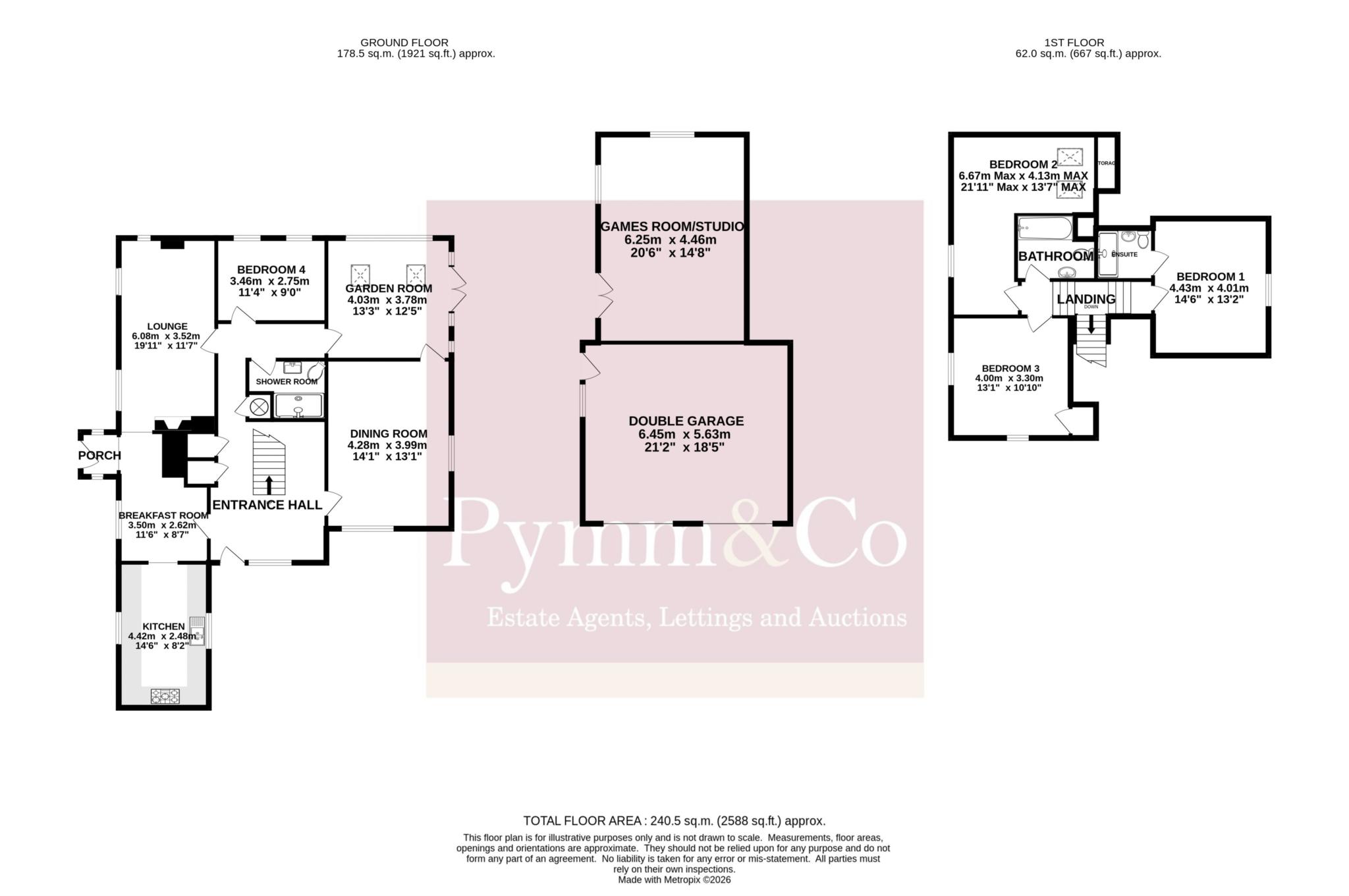 Corner Cottage, Church Road, Norwich floorplan