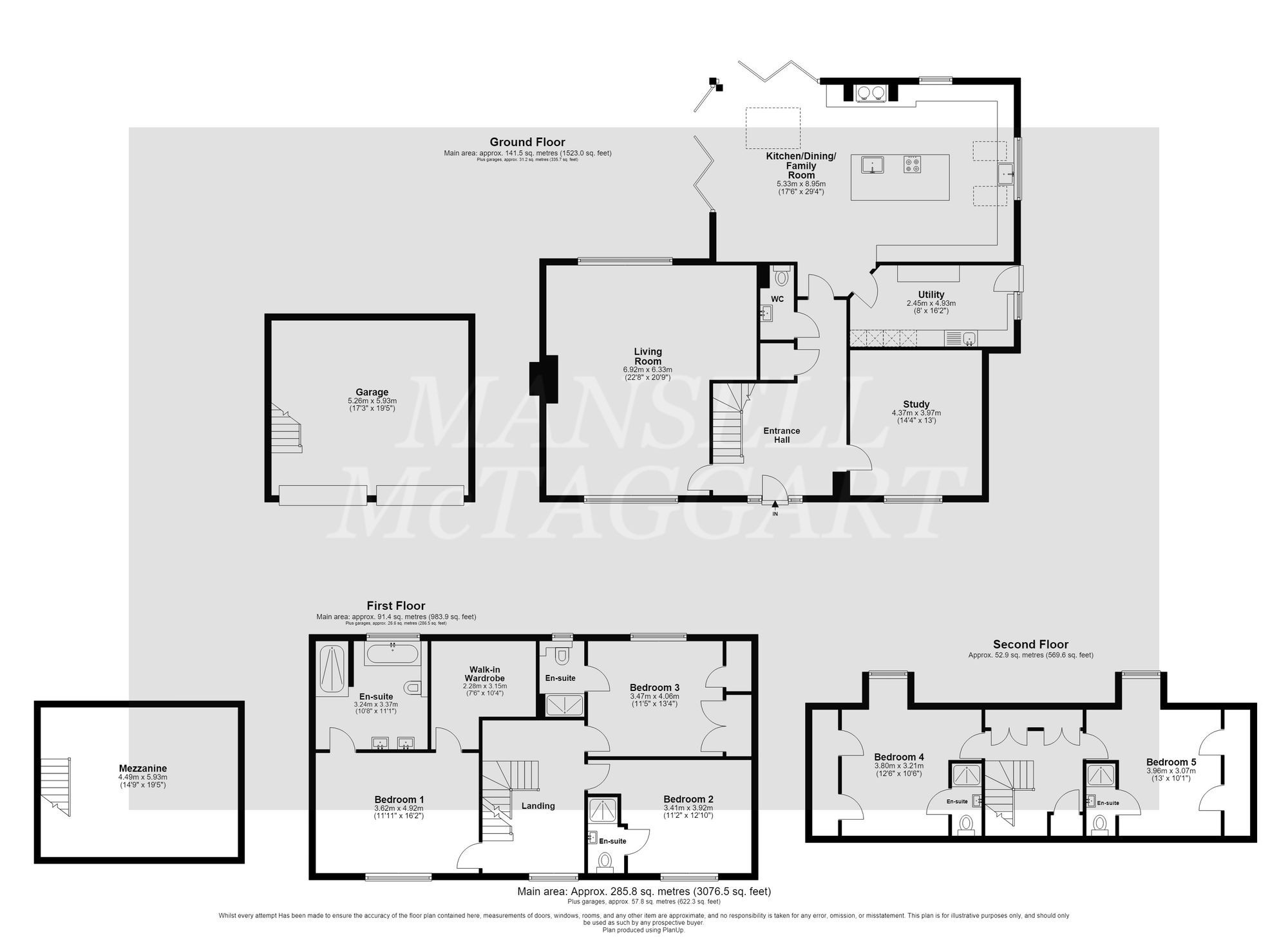 Upper Barn North Lane, East Grinstead floorplan