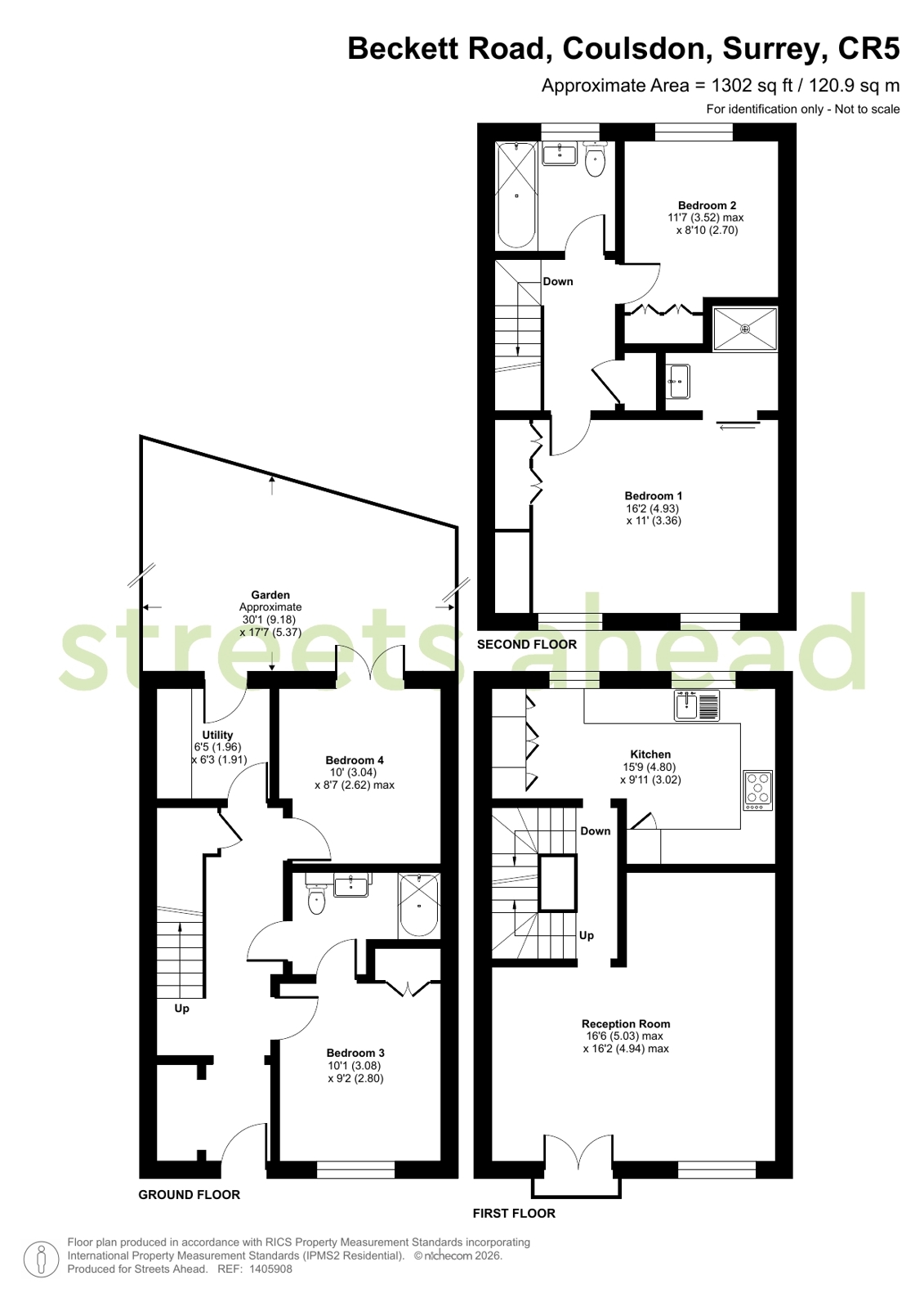 9, Beckett Road, Surrey floorplan