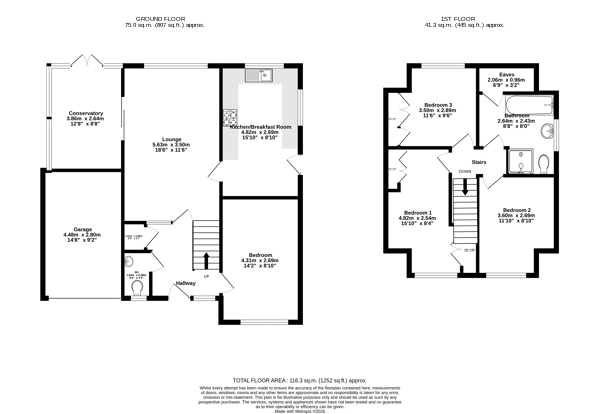 29, The Causeway, Surrey floorplan