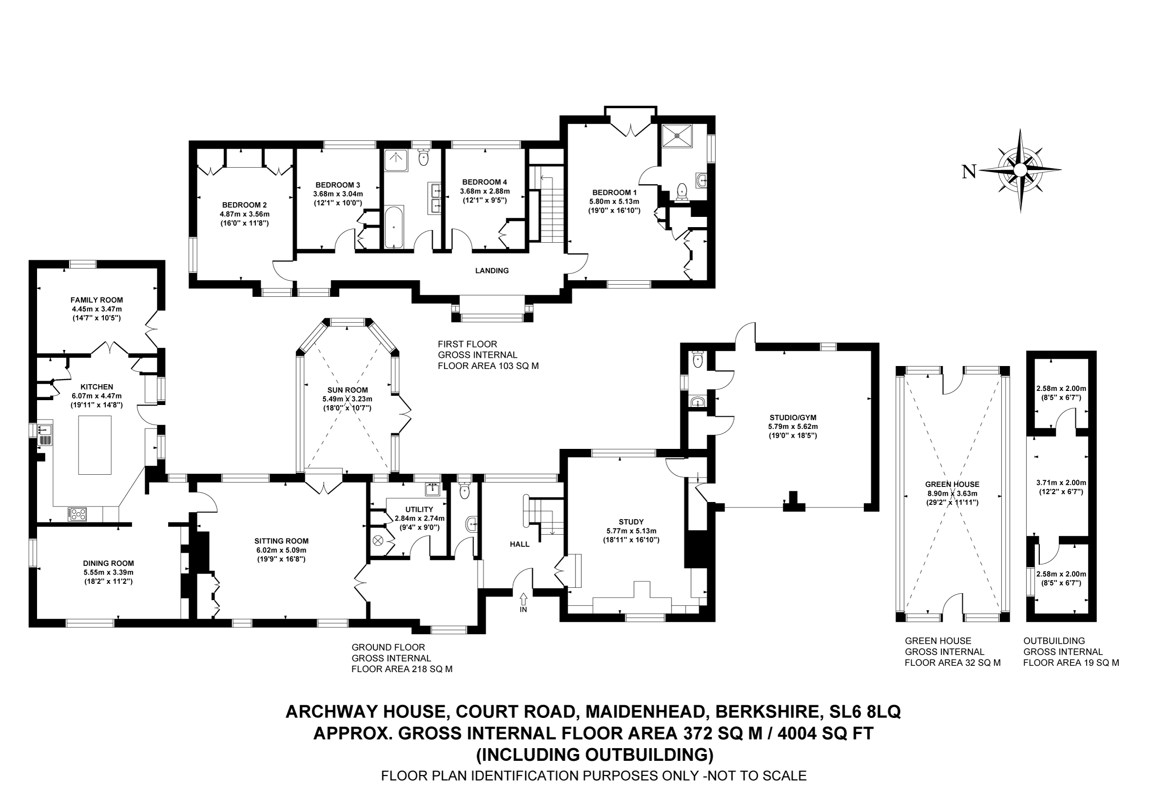 Archway House,, Court Road, Berkshire floorplan
