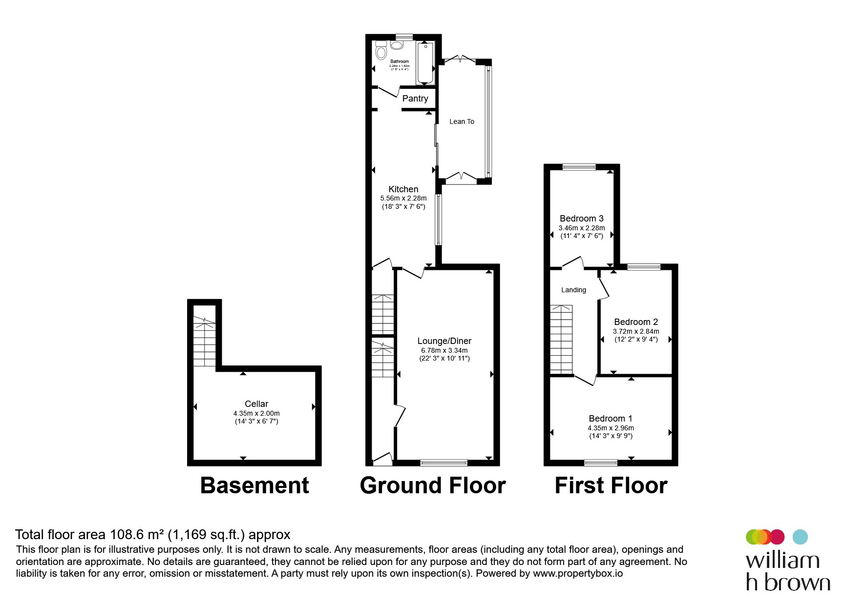 38, Hervey Street, Northampton floorplan