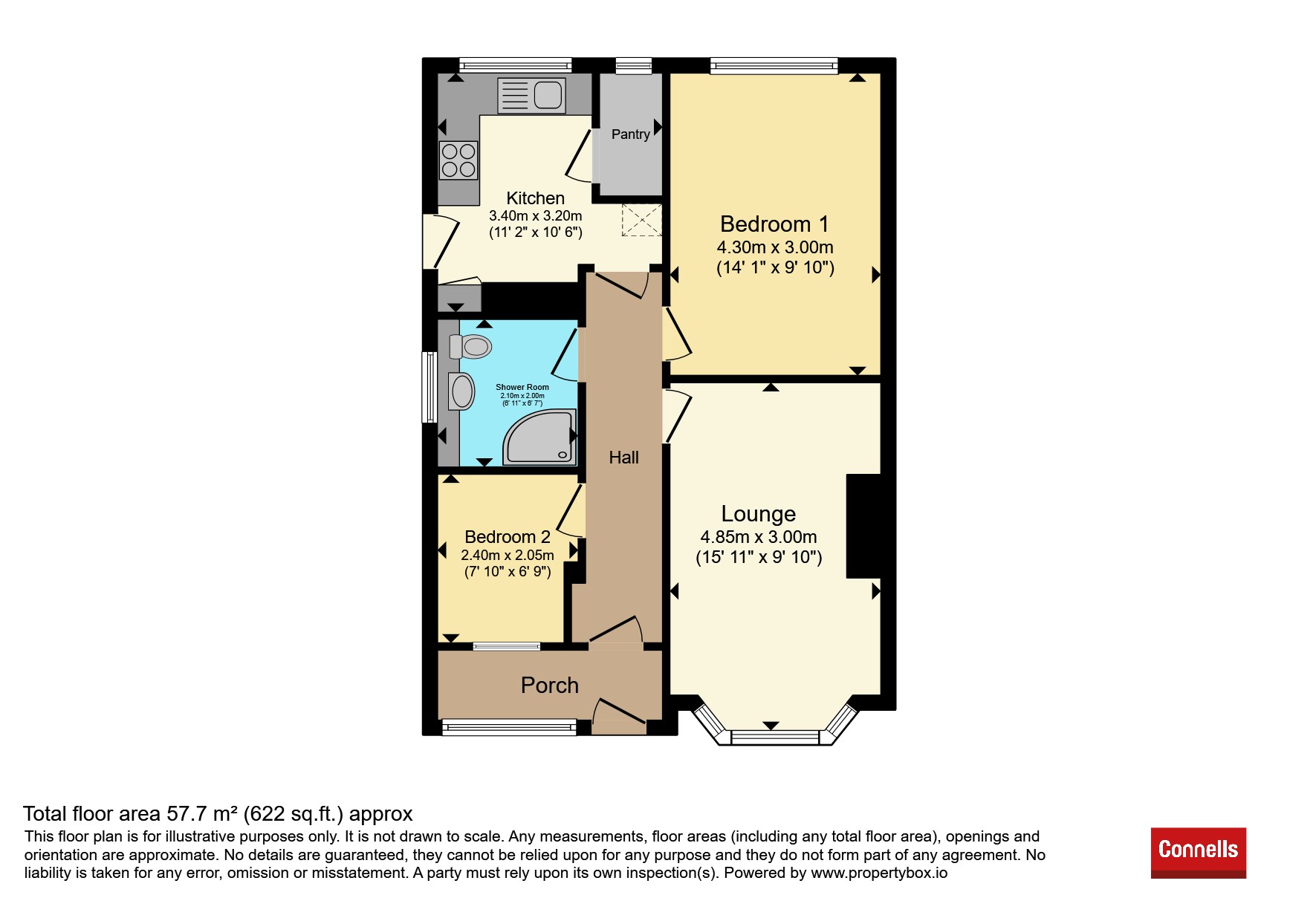 37, Caverstede Road, Peterborough floorplan