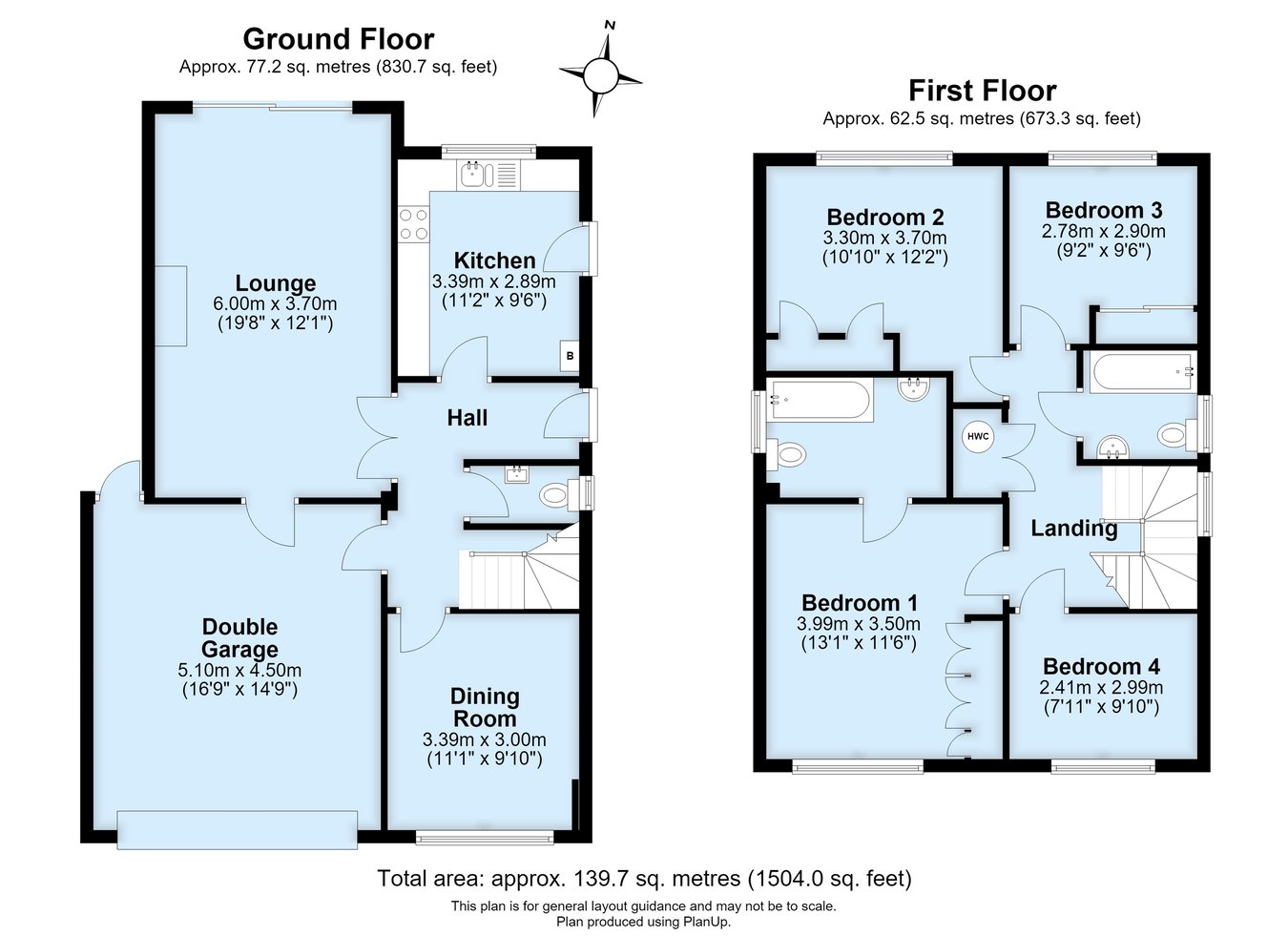 21, Buckingham Close, Orpington floorplan