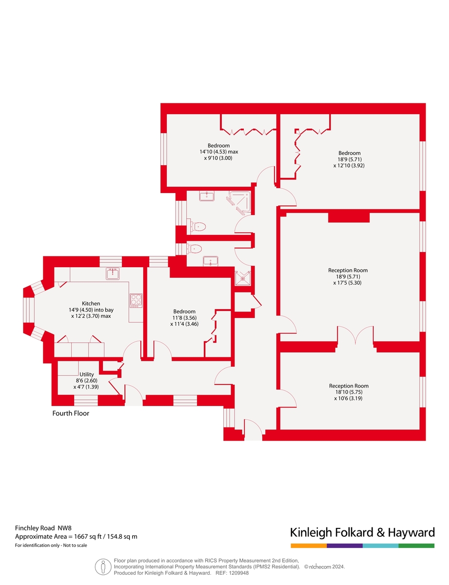 Flat 35 Eyre Court,, Eyre Court, Finchley Road, London floorplan