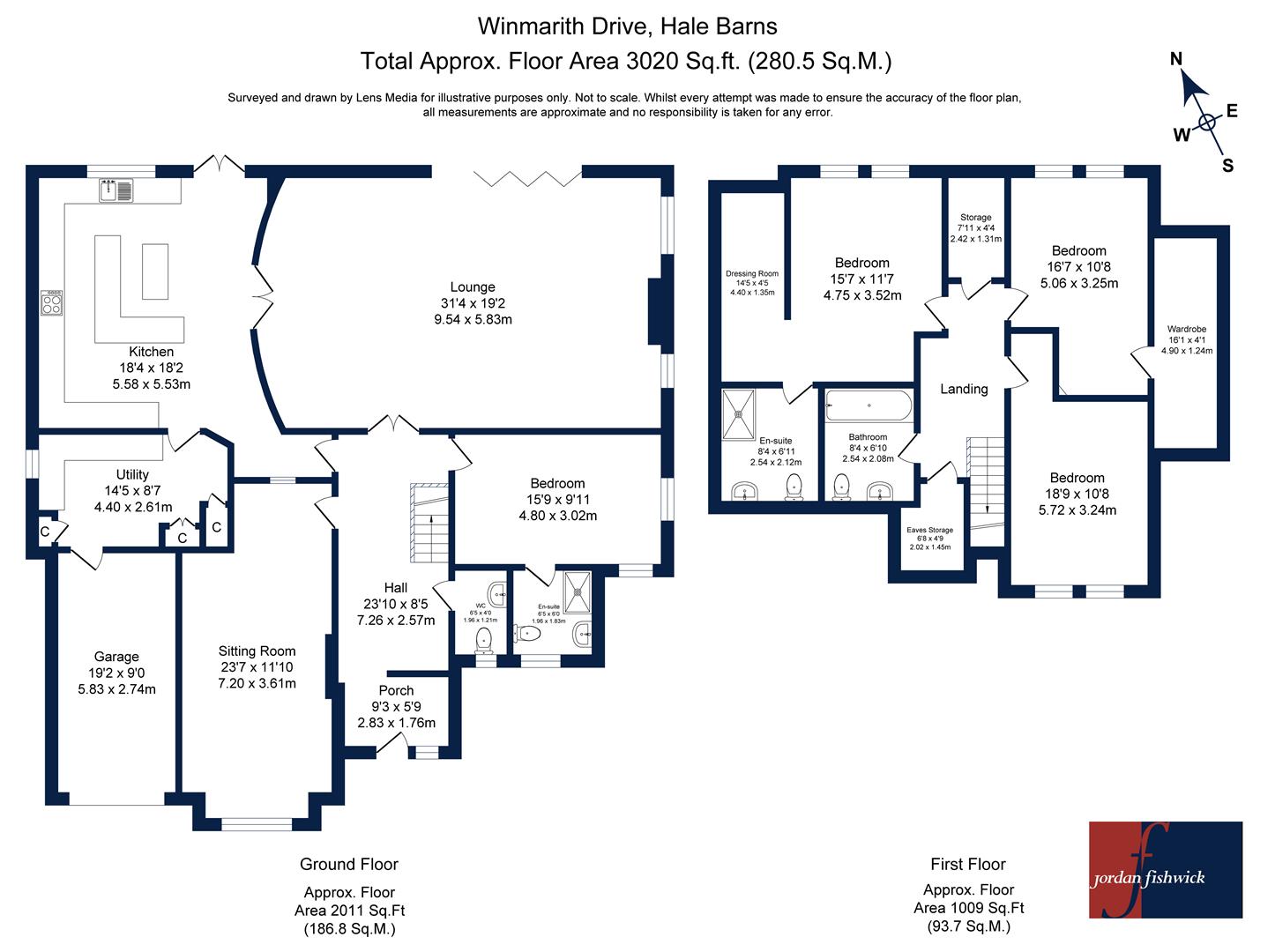 3, Winmarith Drive, Altrincham floorplan