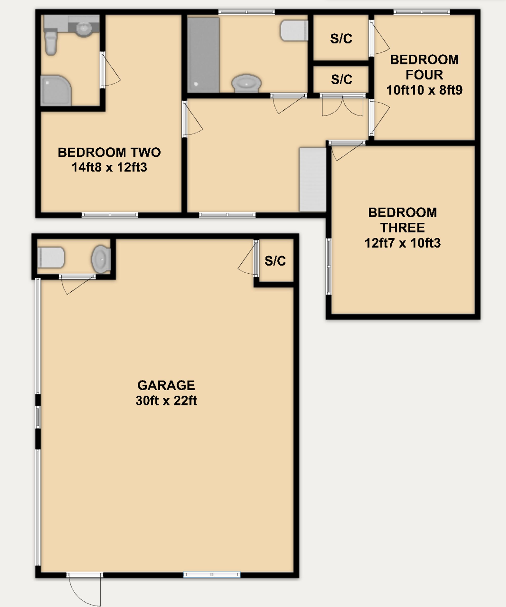 Garreg Fawr Ruthin Road, Mold floorplan