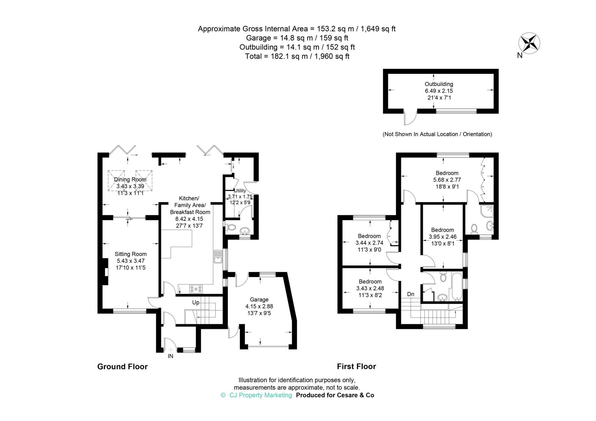 5, Meadow Close, Tring floorplan